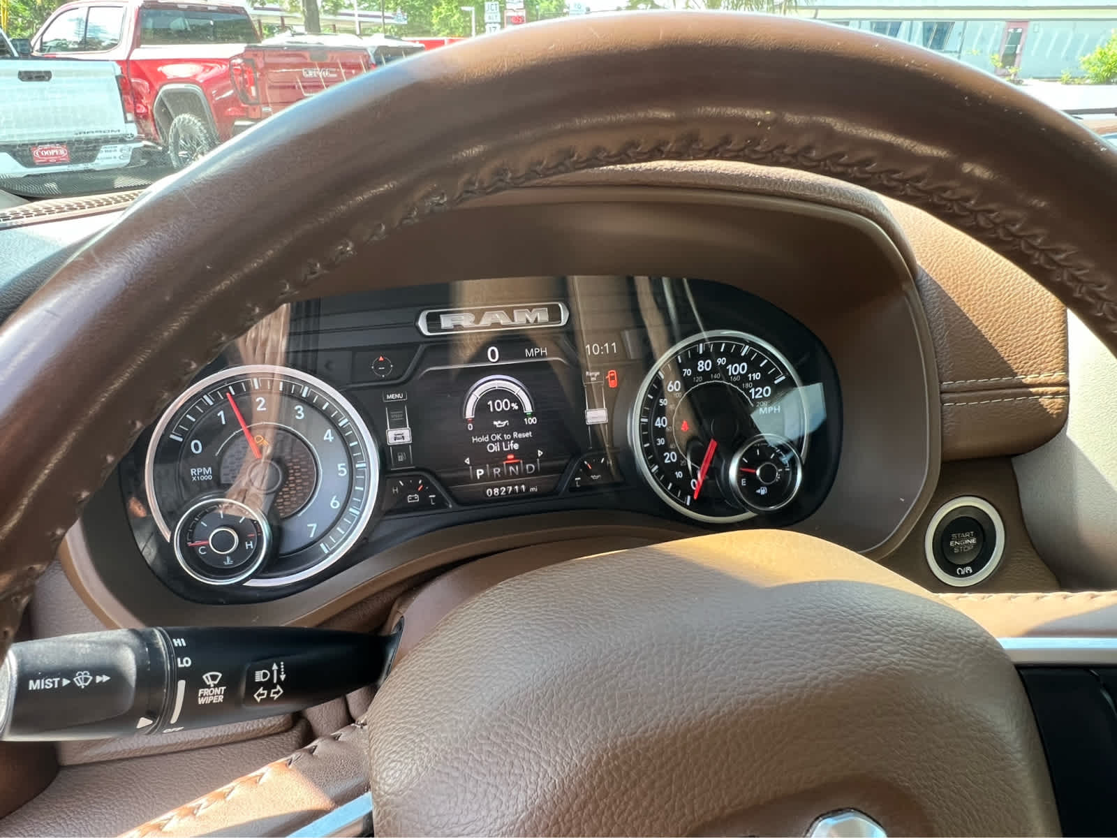 2020 Ram 1500 Laramie Delmonico Red Pearlcoat at Stokes Toyota Beaufort