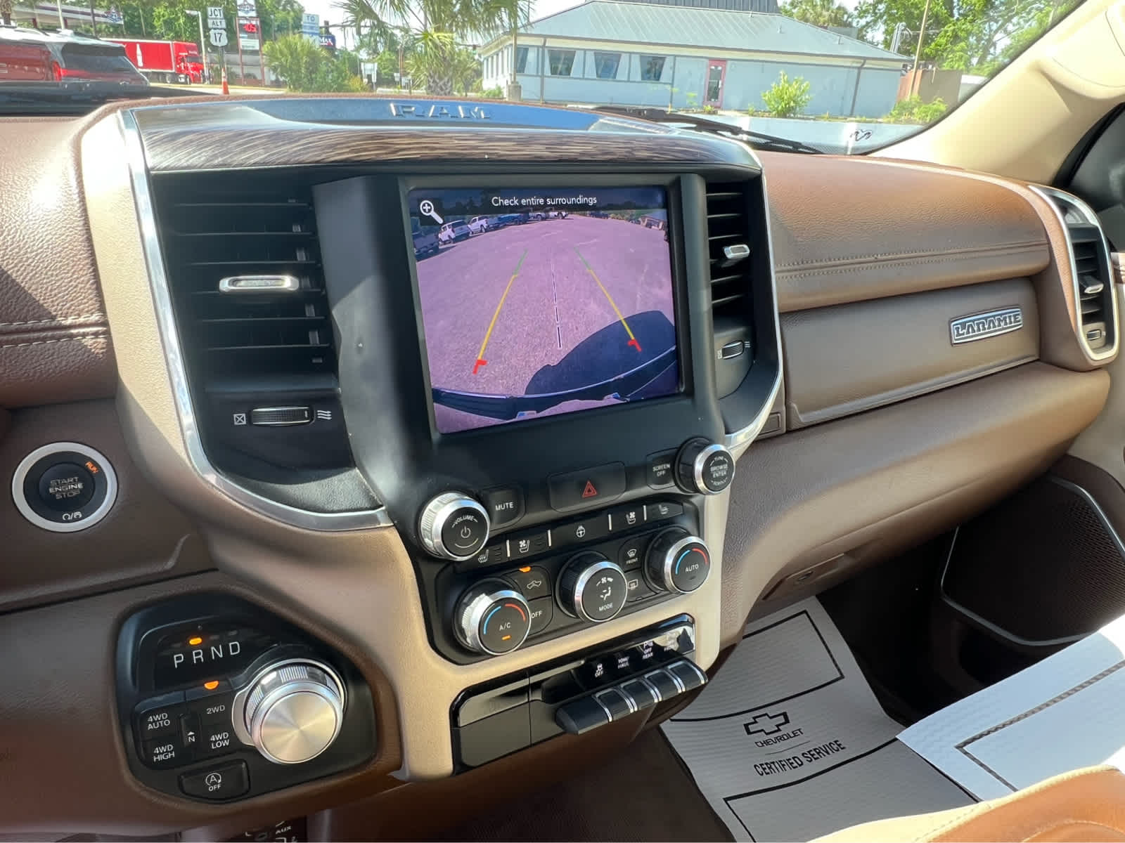 2020 Ram 1500 Laramie Delmonico Red Pearlcoat at Stokes Toyota Beaufort