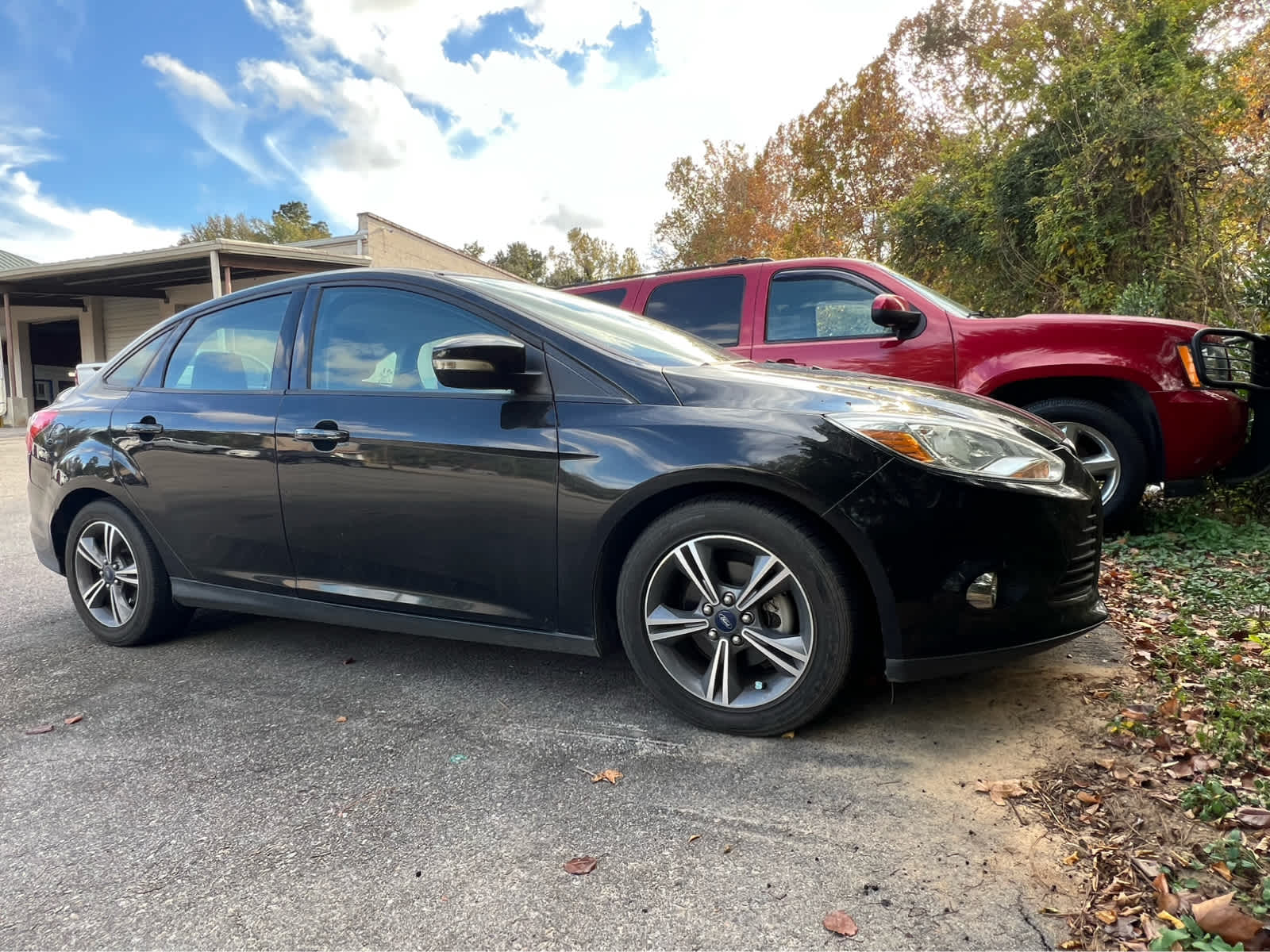 2014 Ford Focus SE Tuxedo Black Metallic at Helfman Ford