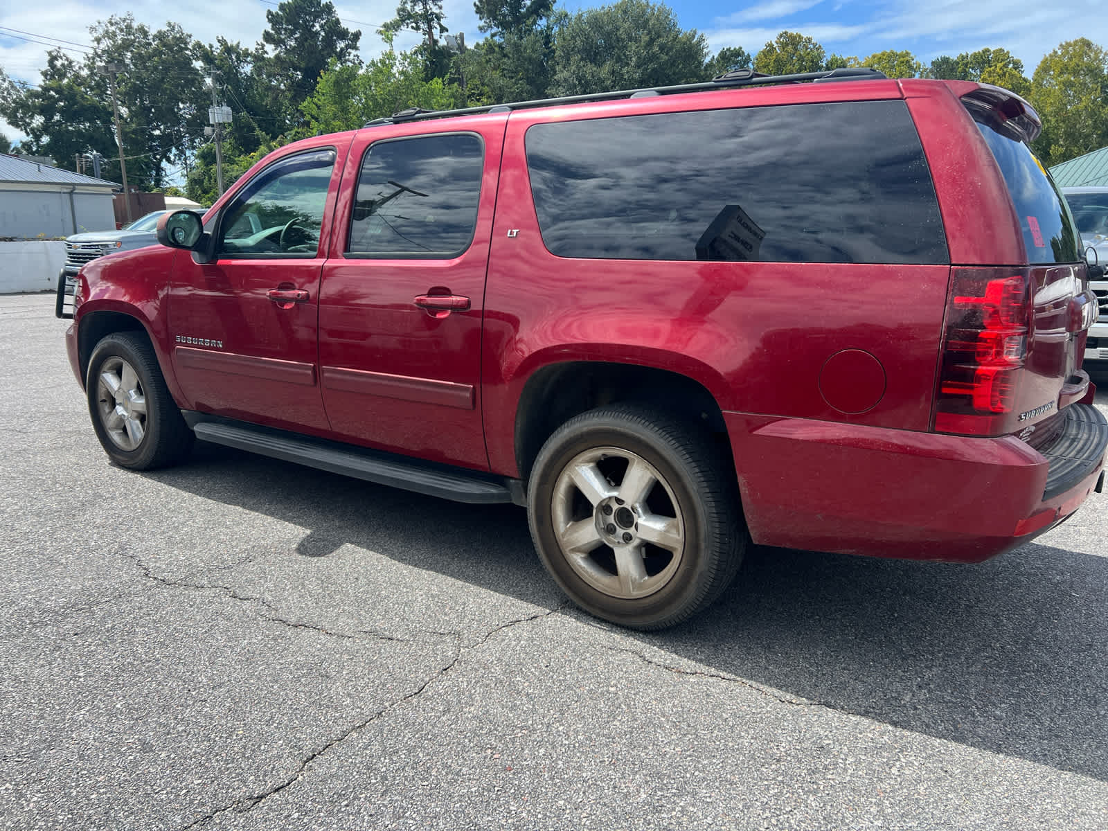 2014 Chevrolet Suburban LT Crystal Red Tintcoat at Mac Haik Ford