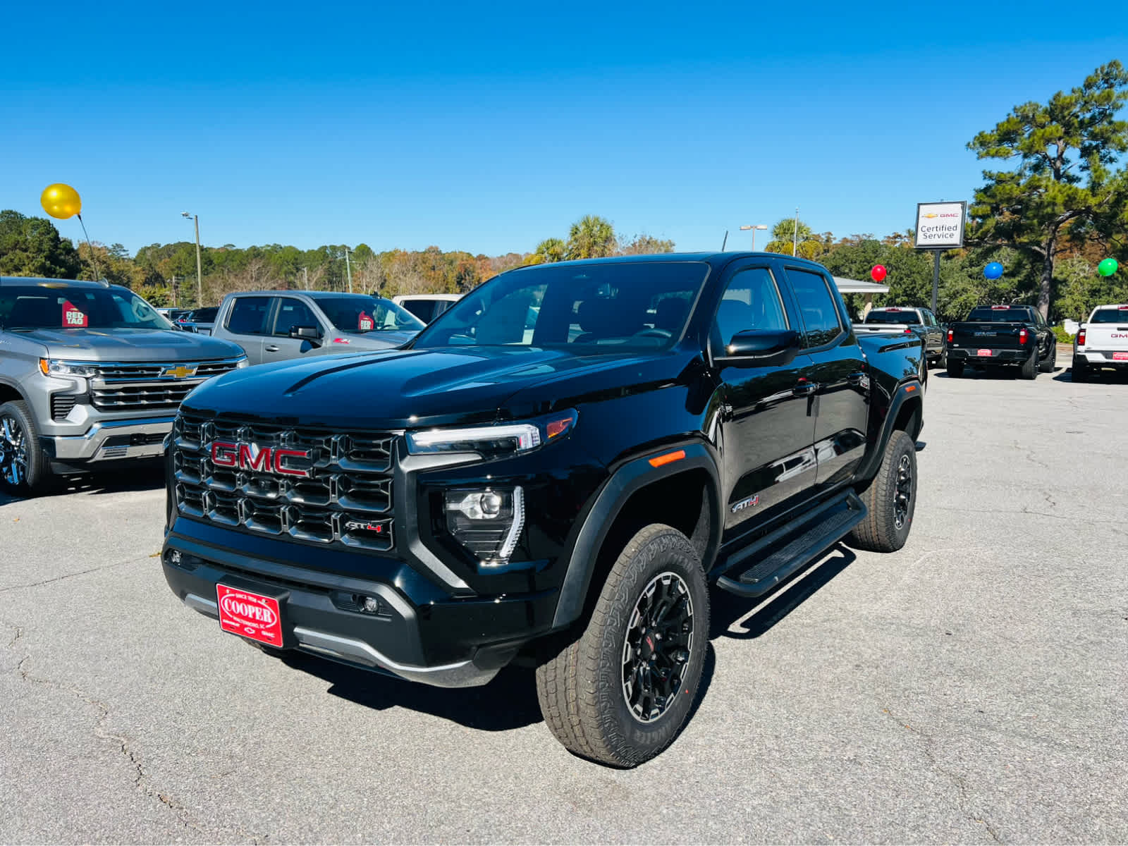 2026 GMC Canyon 4WD AT4 Onyx Black at Cooper Chevrolet GMC
