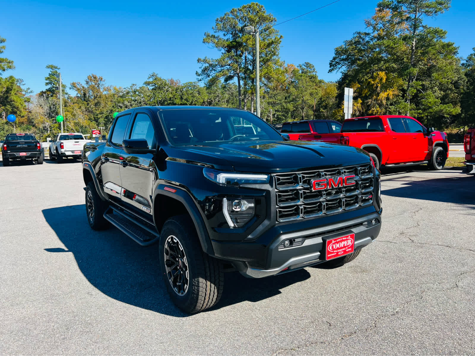 2026 GMC Canyon 4WD AT4 Onyx Black at Cooper Chevrolet GMC