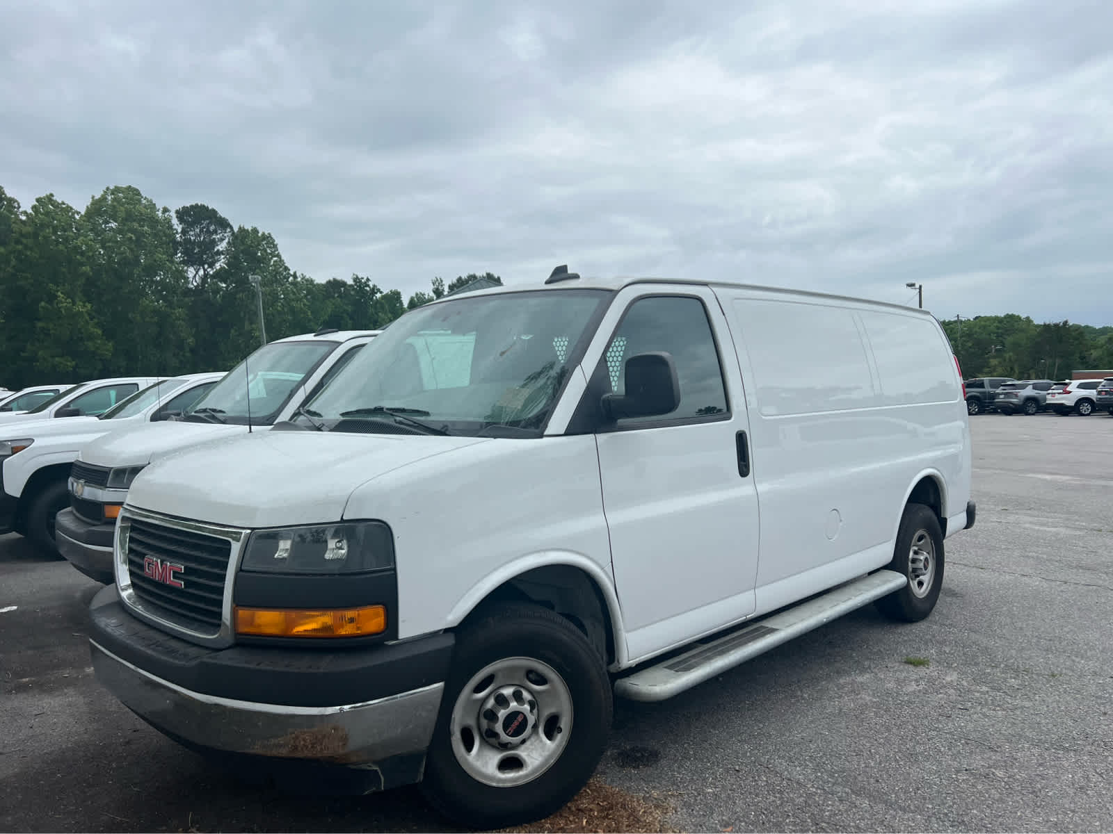 2024 GMC Savana Cargo Van  Summit White at Low Country Motors