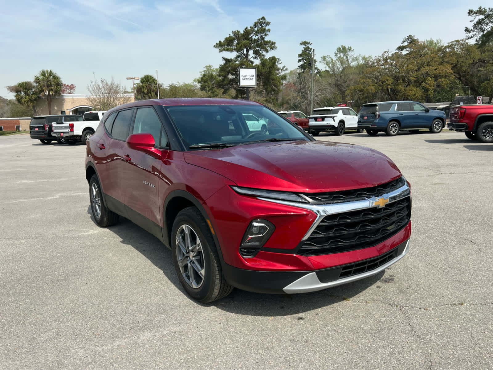 2025 Chevrolet Blazer LT Radiant Red Tintcoat at Low Country Motors