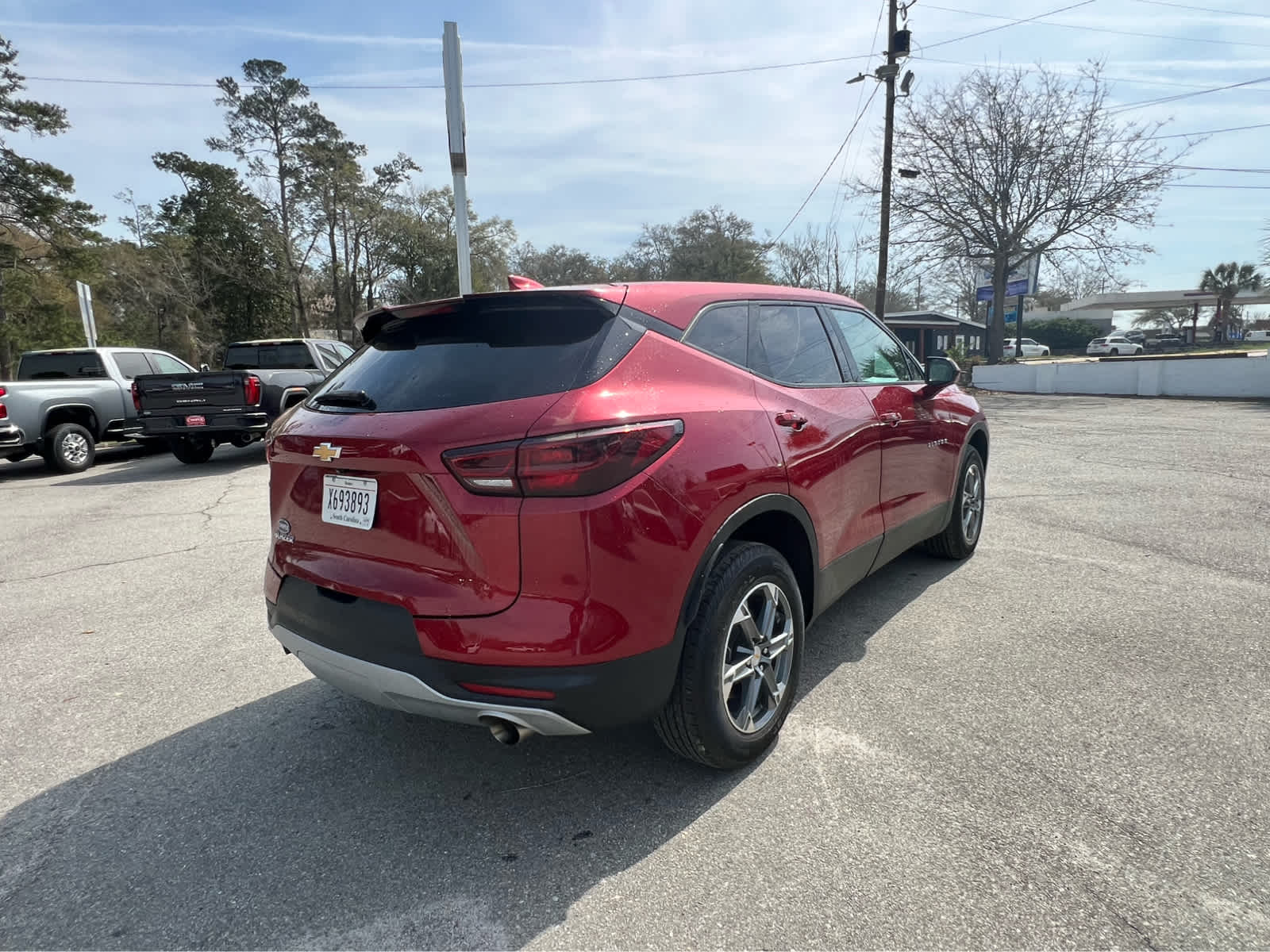 2025 Chevrolet Blazer LT Radiant Red Tintcoat at Low Country Motors