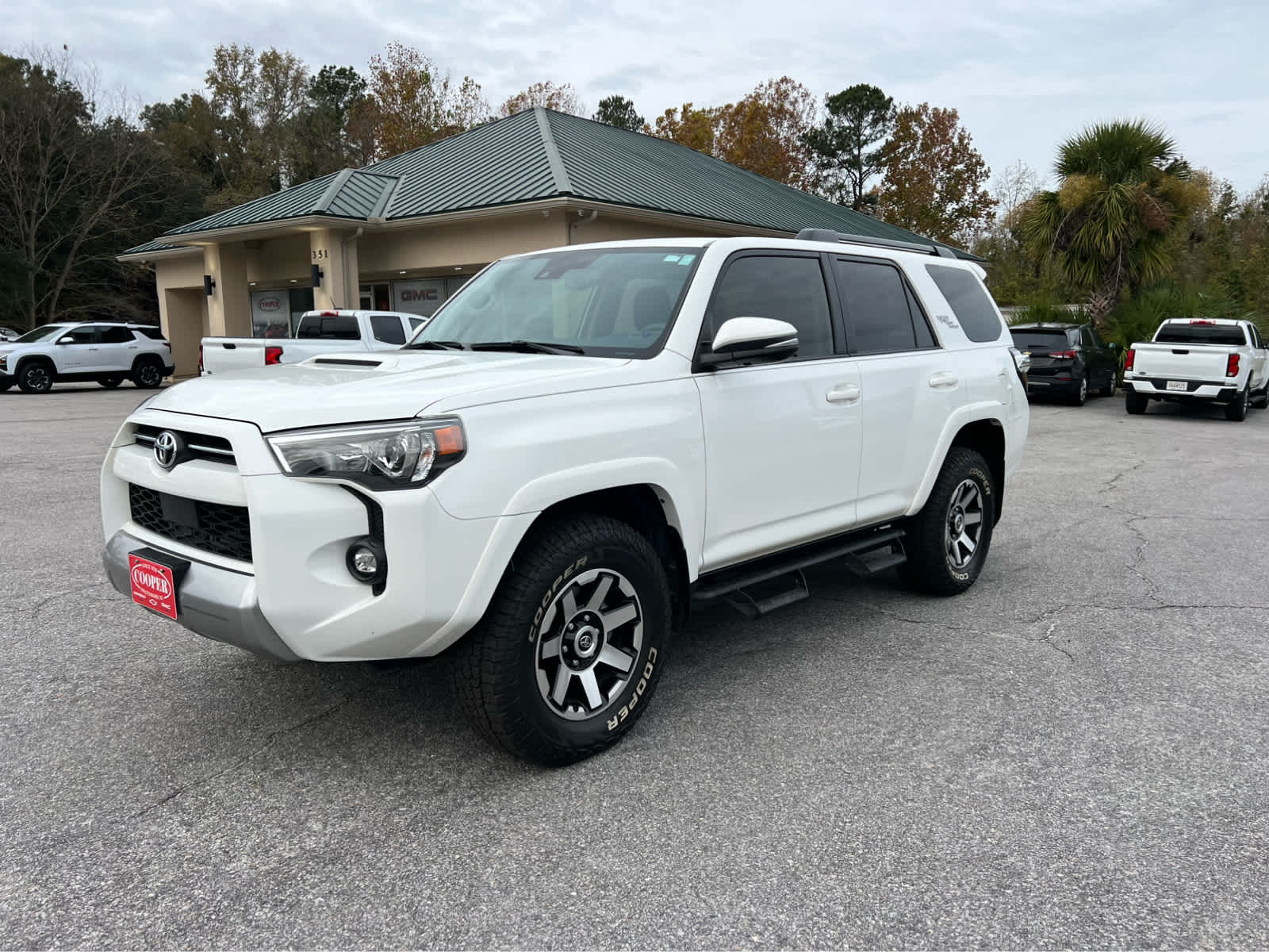 2021 Toyota 4Runner TRD Off Road Premium Super White at Low Country Motors