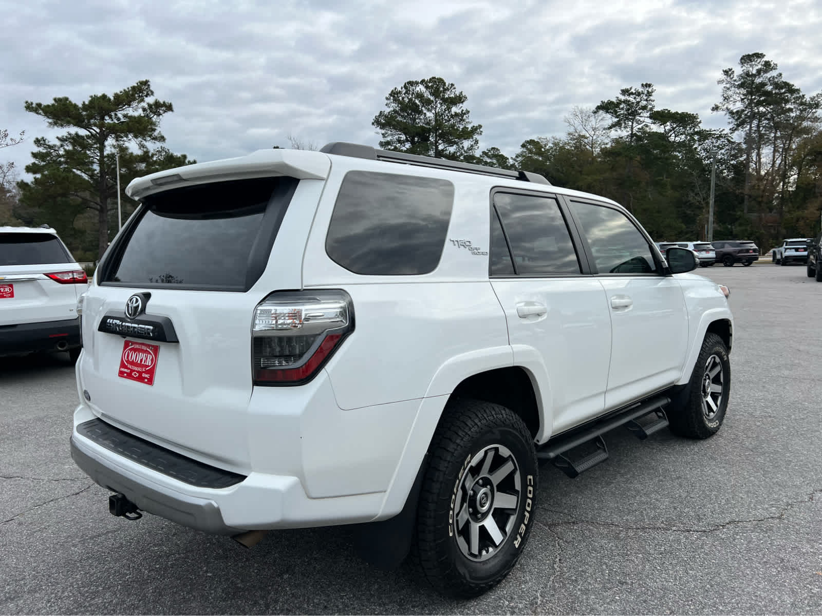 2021 Toyota 4Runner TRD Off Road Premium Super White at Low Country Motors