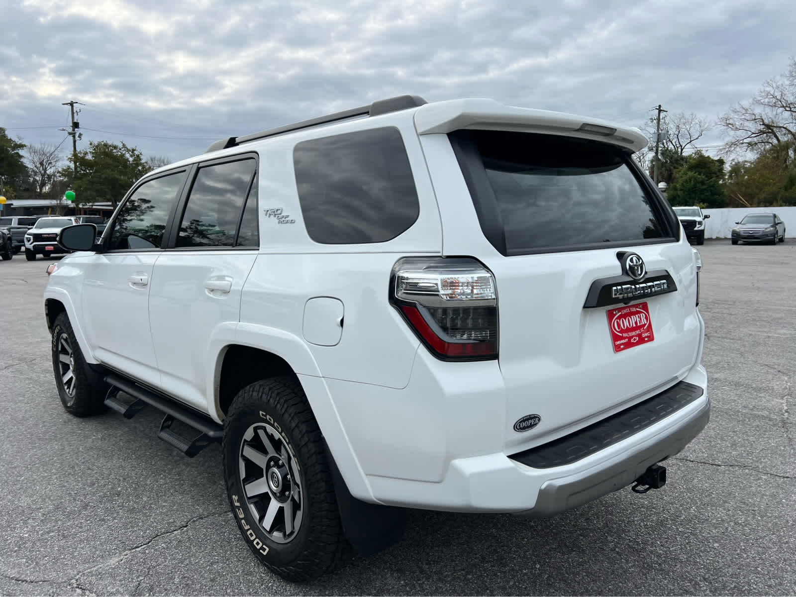 2021 Toyota 4Runner TRD Off Road Premium Super White at Low Country Motors