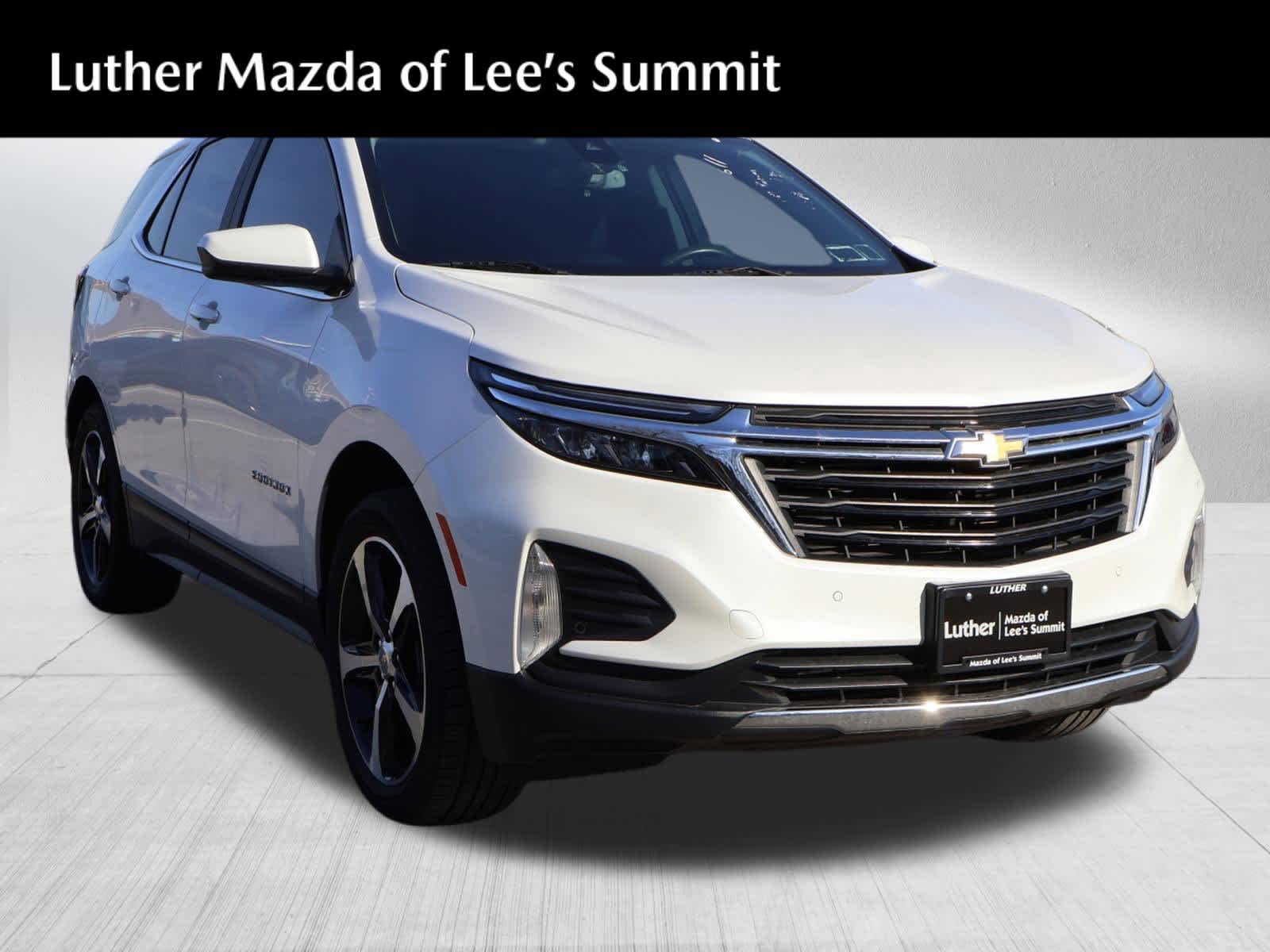 White 2022 Chevrolet Equinox LT AWD with 1LT SUV / Crossover Four-Wheel Drive Automatic