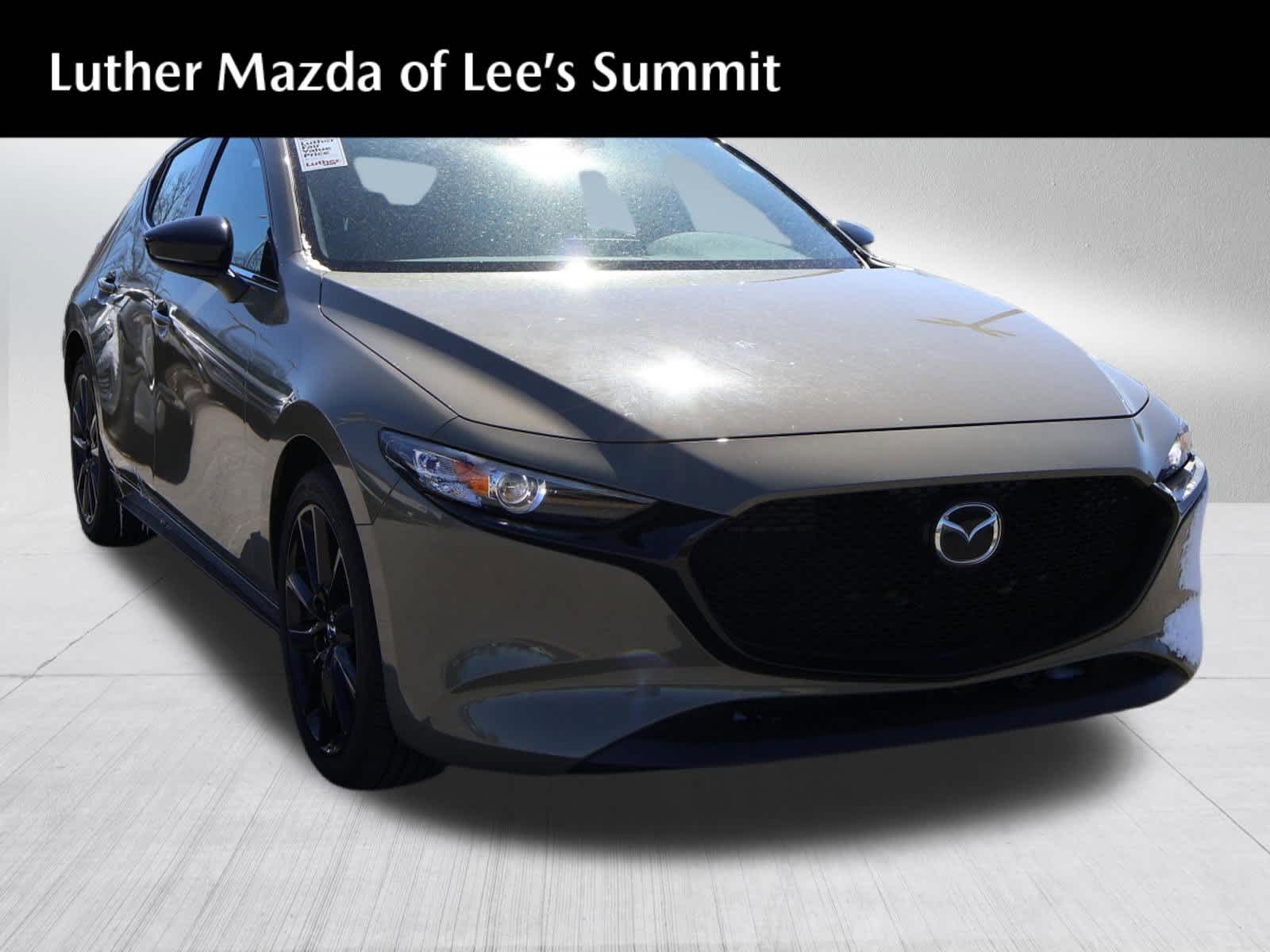 Brown (Tan) 2025 Mazda MAZDA3 2.5 S Carbon Turbo Hatchback AWD Hatchback All-Wheel Drive Automatic