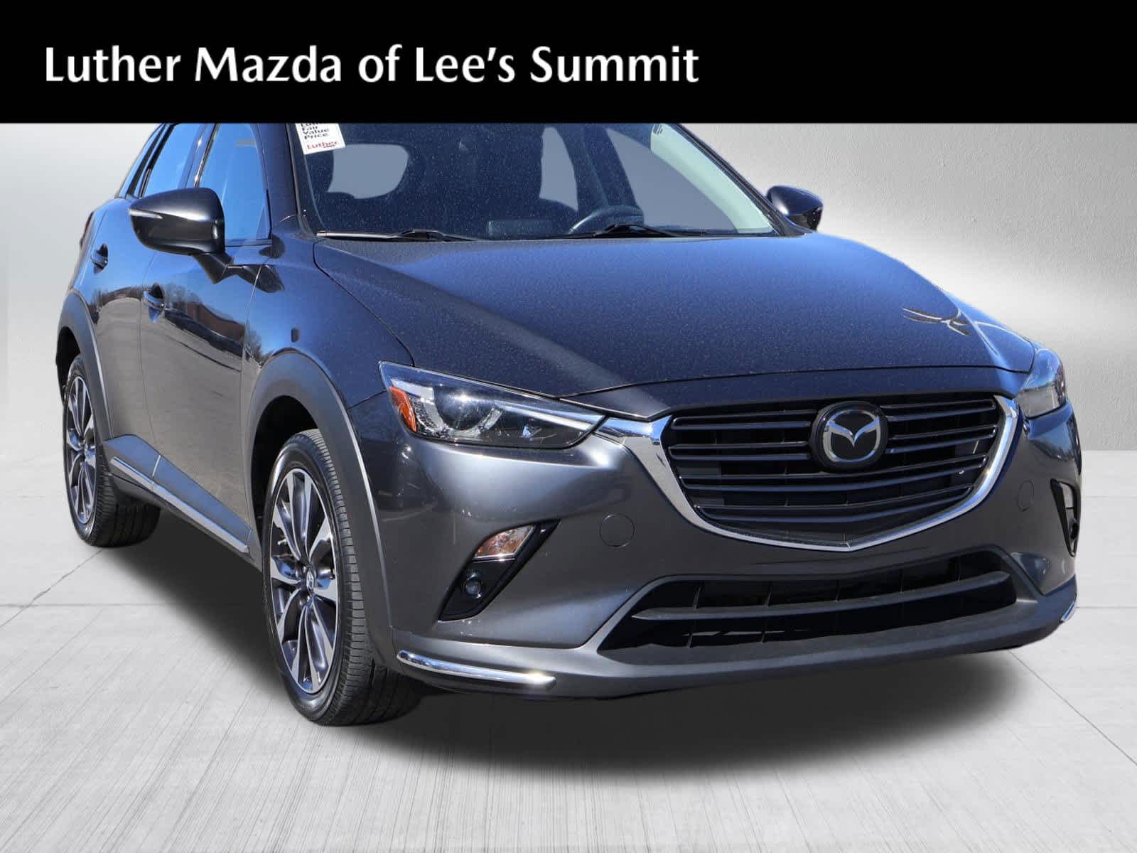 Gray 2019 Mazda CX-3 Grand Touring AWD SUV / Crossover All-Wheel Drive Automatic