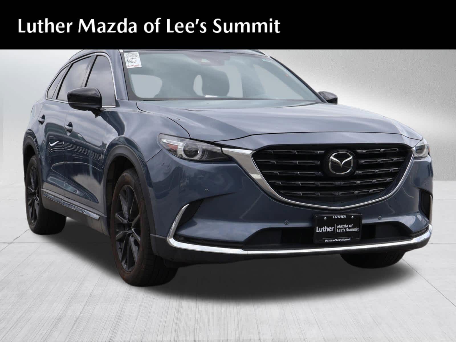 Gray 2023 Mazda CX-9 Carbon Edition AWD SUV / Crossover All-Wheel Drive Automatic