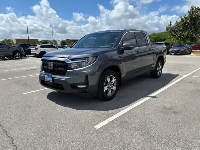 Gray (Modern Steel Metallic) 2024 Honda Ridgeline RTL AWD Pickup Truck All-Wheel Drive 9-Speed Automatic