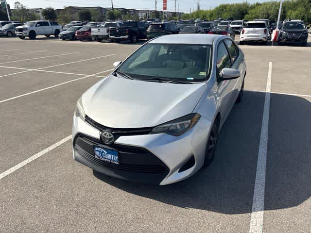 Classic Silver Metallic 2017 Toyota Corolla Sedan Front-Wheel Drive Continuously Variable Transmission