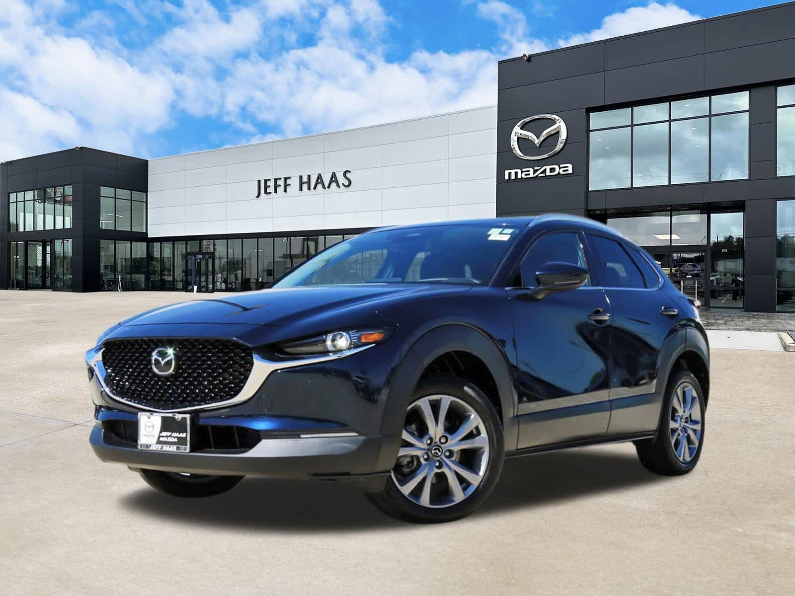 Deep Crystal Blue Mica 2024 Mazda CX-30 2.5 S Premium AWD SUV / Crossover All-Wheel Drive 6-Speed Automatic