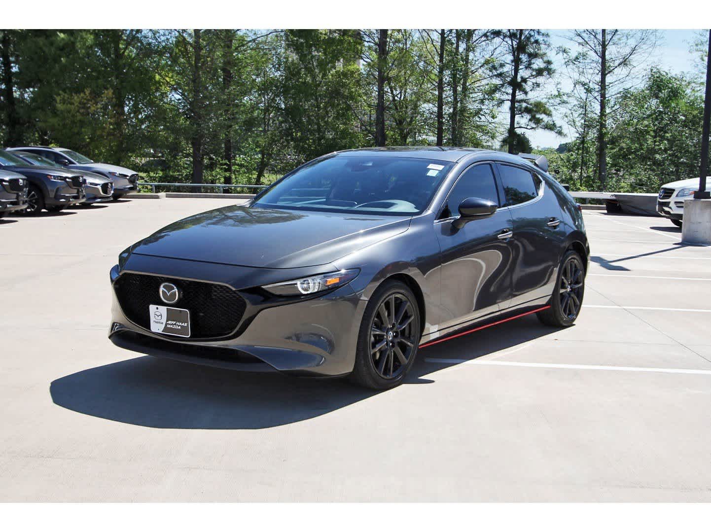 Machine Gray Metallic 2021 Mazda MAZDA3 2.5 Turbo Hatchback AWD Hatchback All-Wheel Drive Automatic