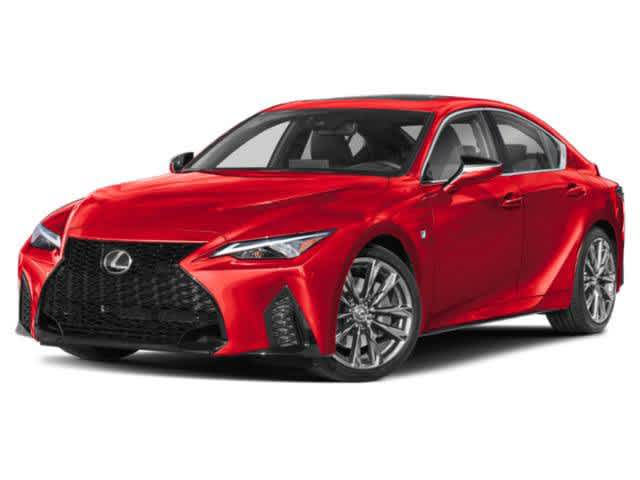 Ultra White 2024 Lexus IS 350 F Sport Design RWD Sedan Rear-Wheel Drive Automatic