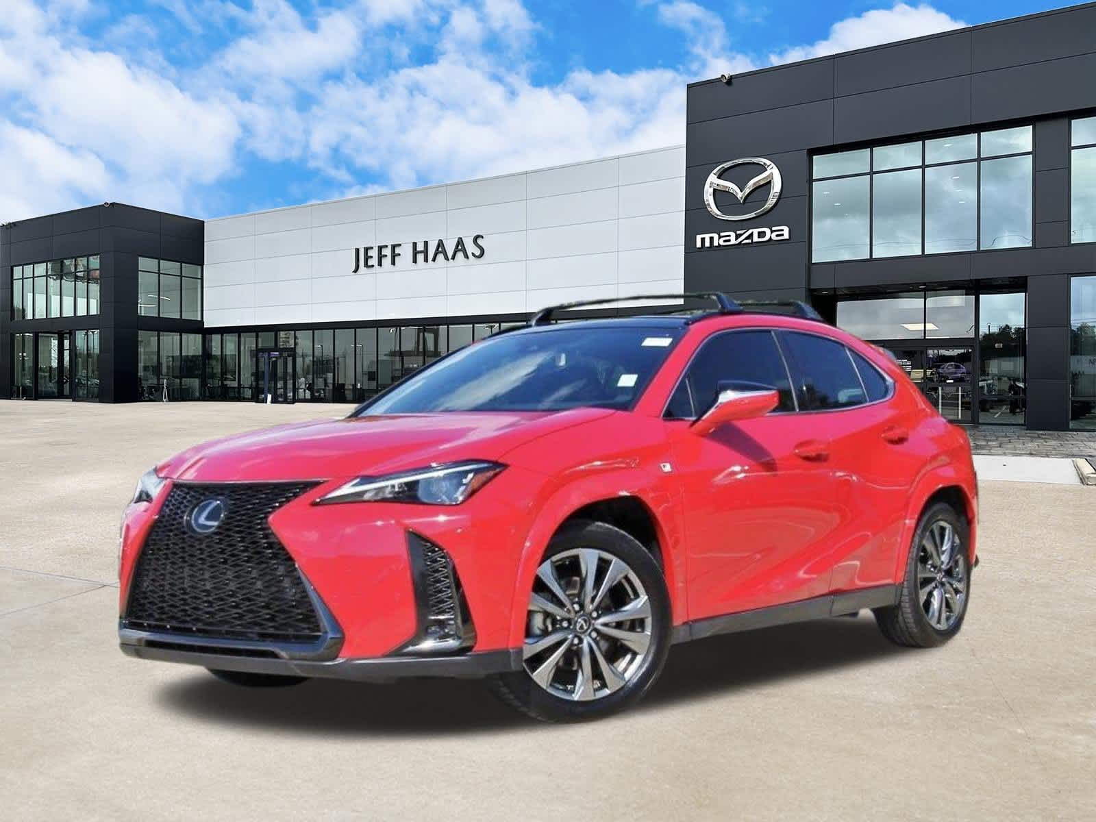 Redline with Obsidian Roof 2024 Lexus UX Hybrid SUV / Crossover Front-Wheel Drive Continuously Variable Transmission