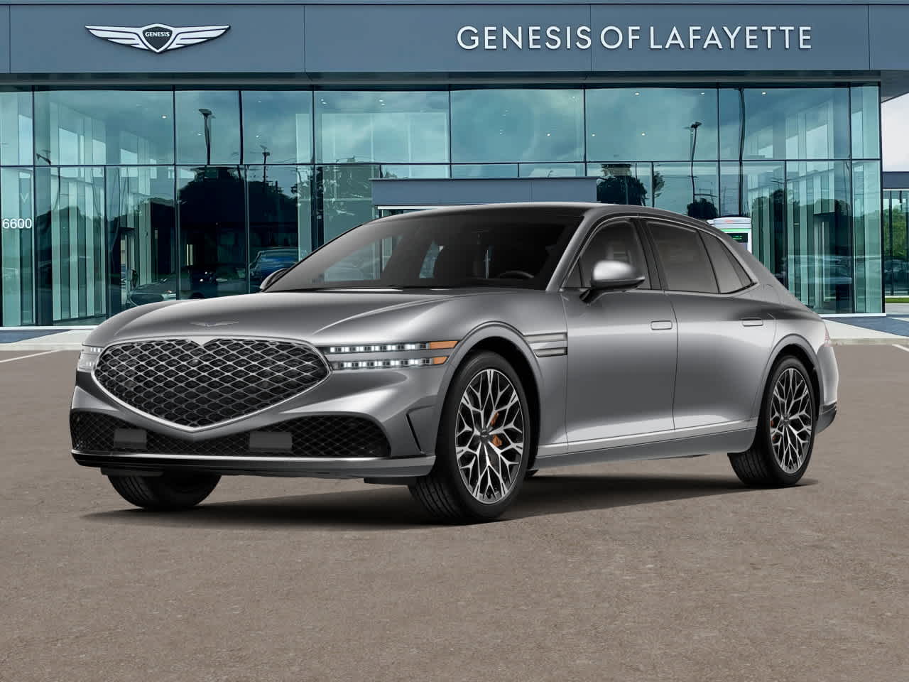 Savile Silver 2026 Genesis G90 3.5T e-Supercharger AWD Sedan All-Wheel Drive 8-Speed Automatic