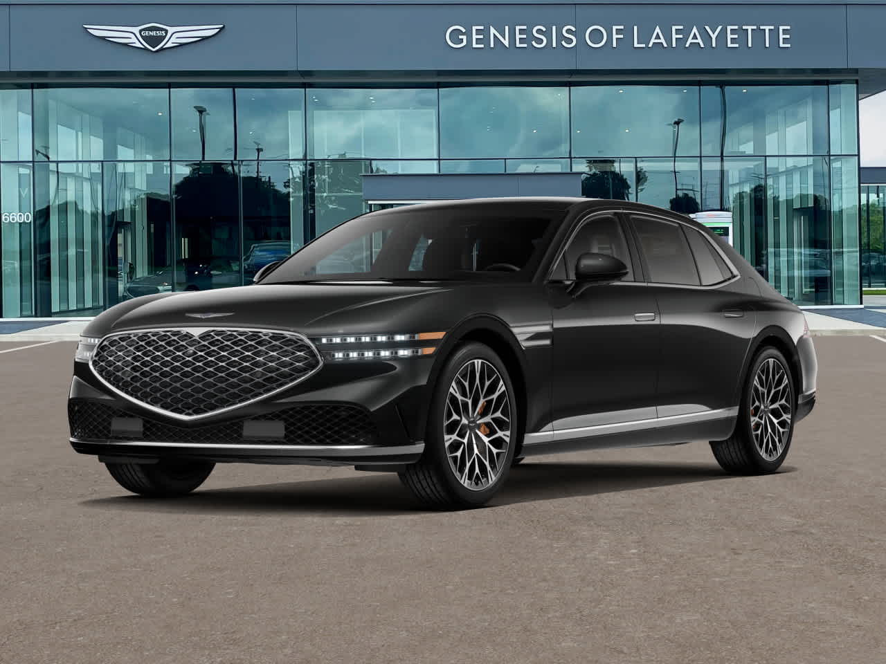 Vik Black 2026 Genesis G90 3.5T e-Supercharger AWD Sedan All-Wheel Drive 8-Speed Automatic