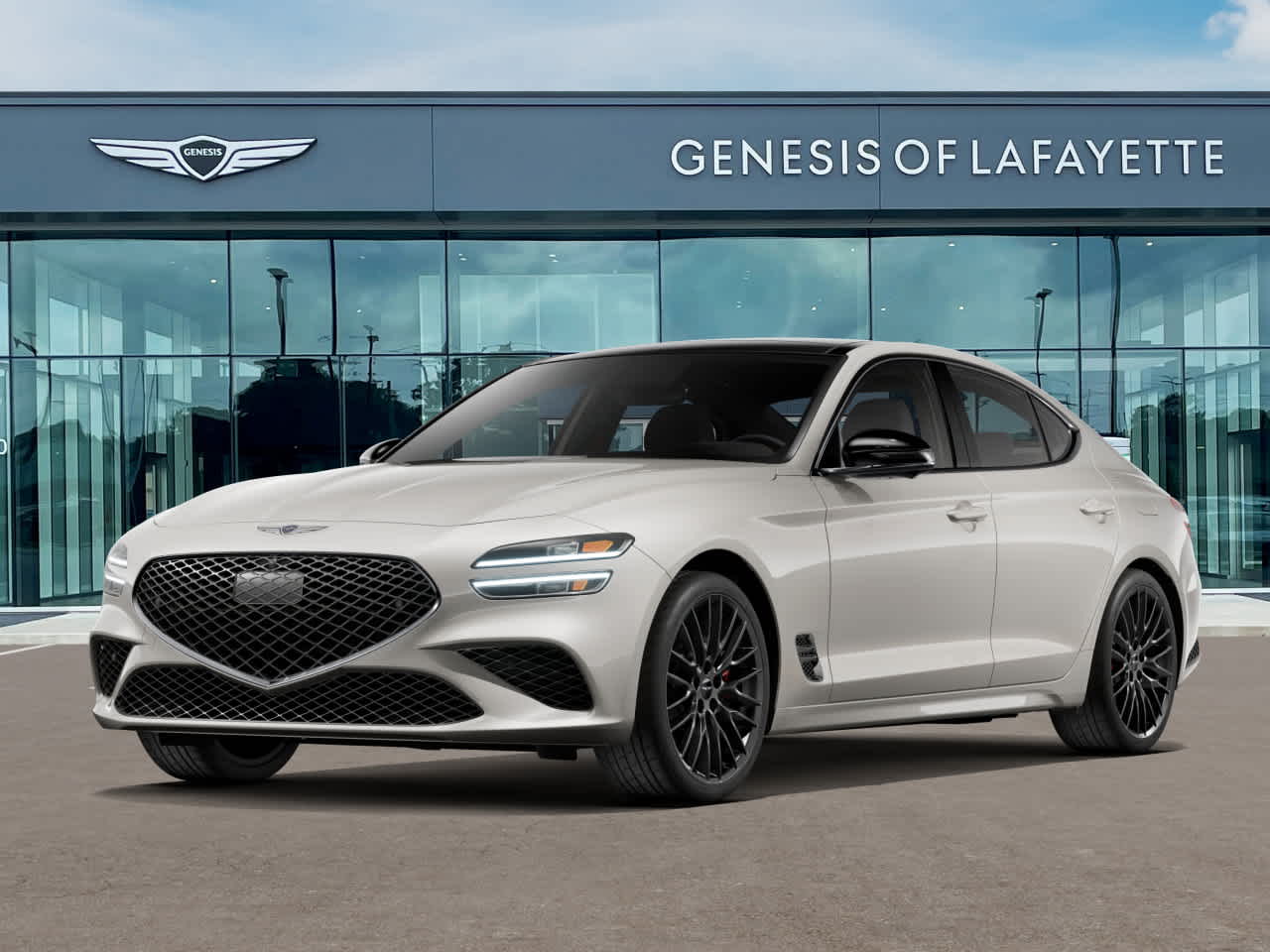 Vatna Gray 2026 Genesis G70 Sedan Rear-Wheel Drive 8-Speed Automatic
