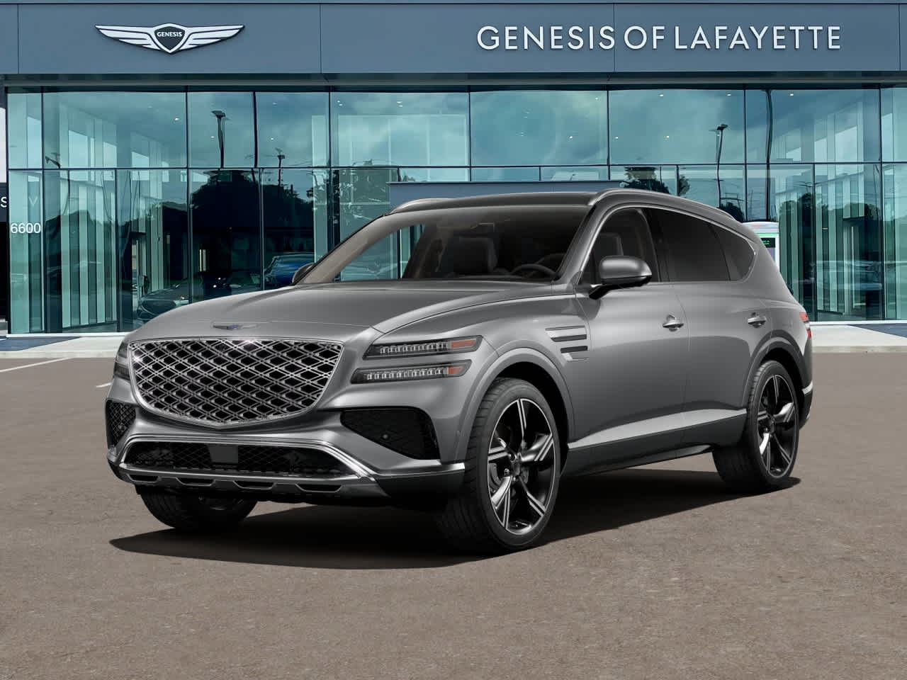 Savile Silver 2025 Genesis GV80 2.5T Prestige AWD SUV / Crossover All-Wheel Drive 8-Speed Automatic