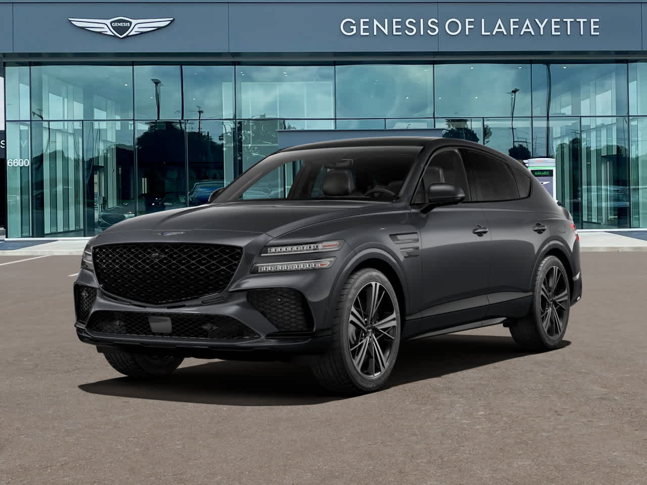 Makalu Gray 2025 Genesis GV80 Coupe 3.5T E-SC AWD Coupe All-Wheel Drive 8-Speed Automatic