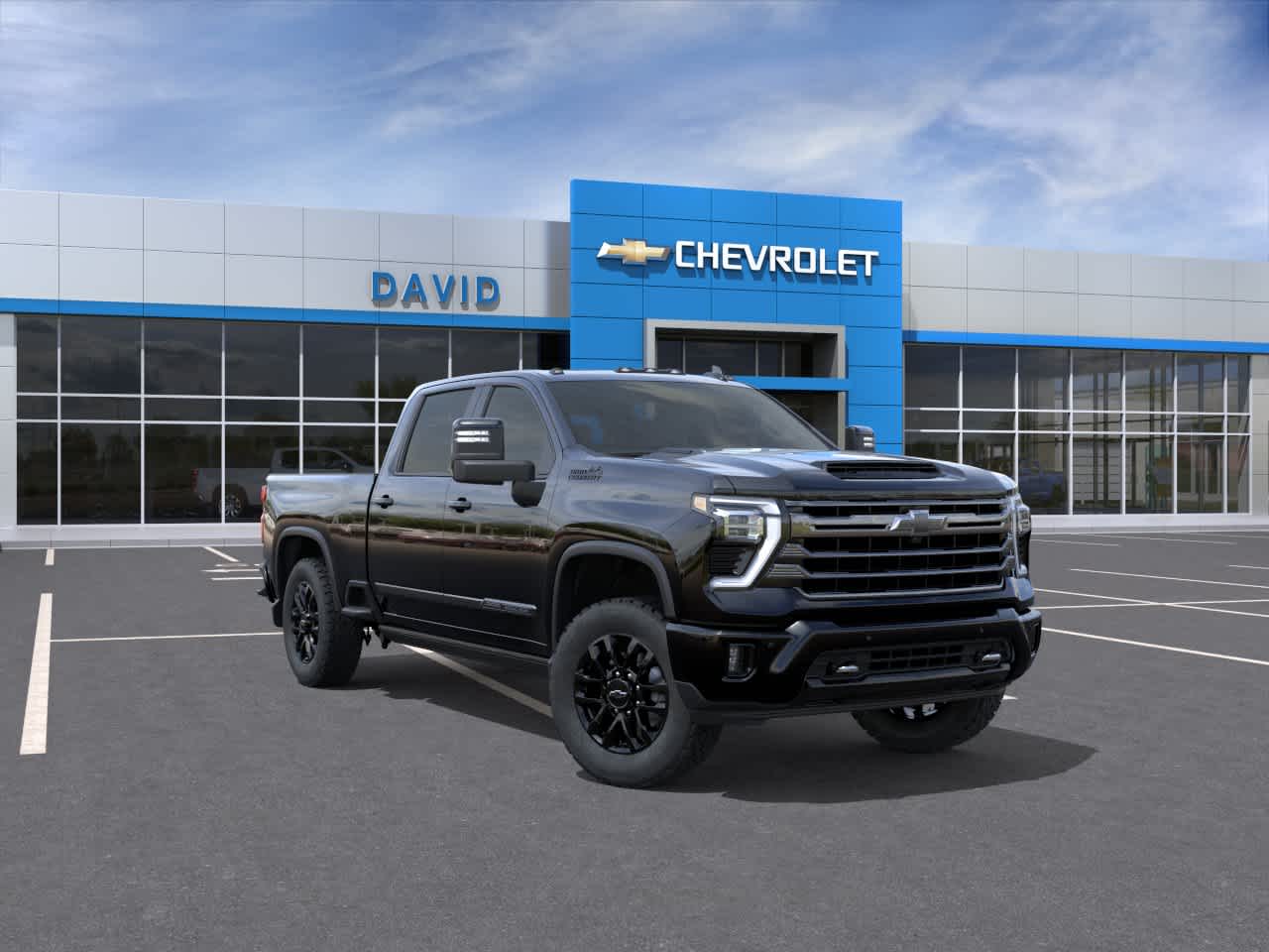Black 2026 Chevrolet Silverado 2500HD Pickup Truck Four-Wheel Drive Automatic
