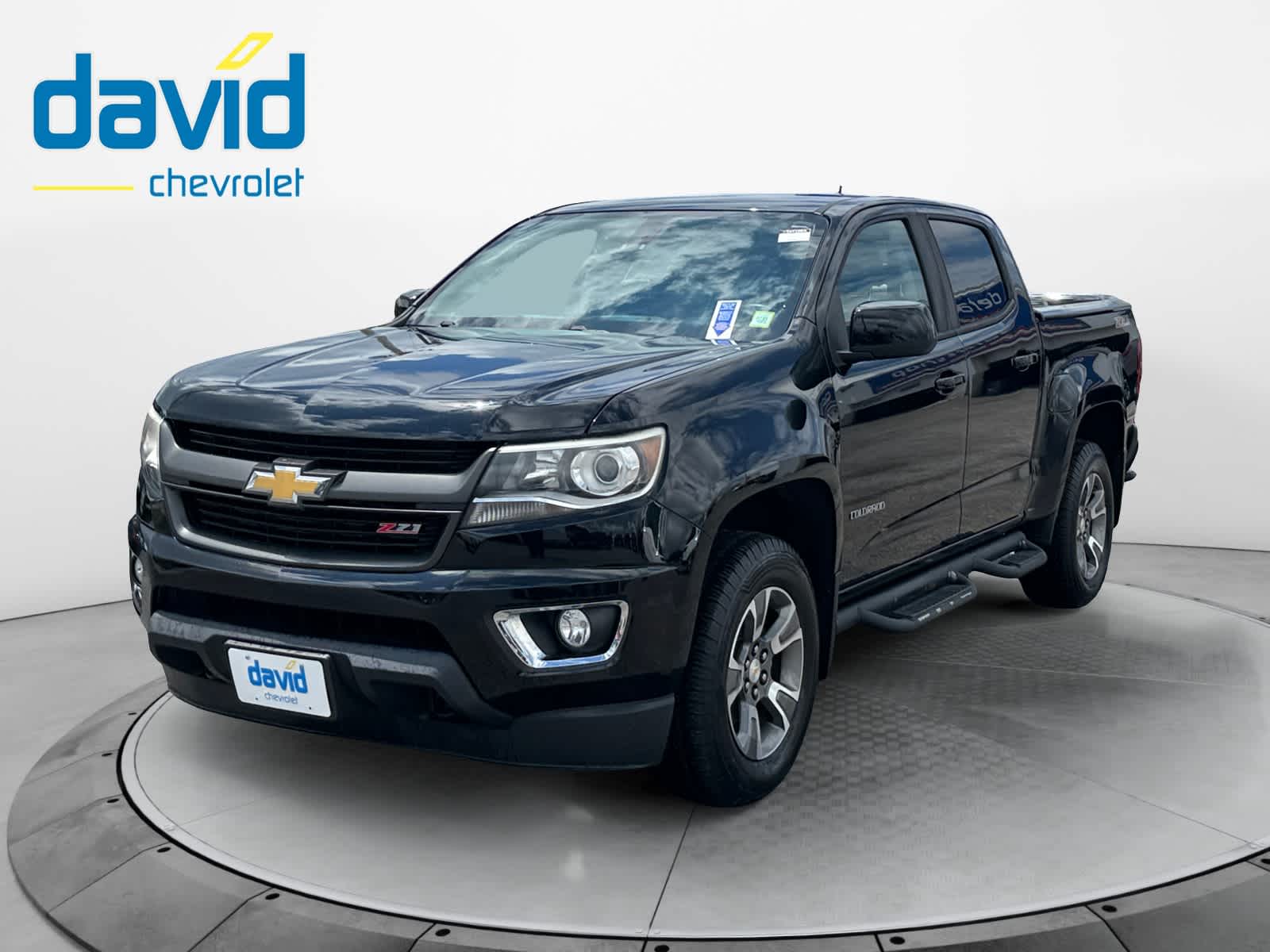 Black 2018 Chevrolet Colorado Pickup Truck Four-Wheel Drive 8-Speed Automatic
