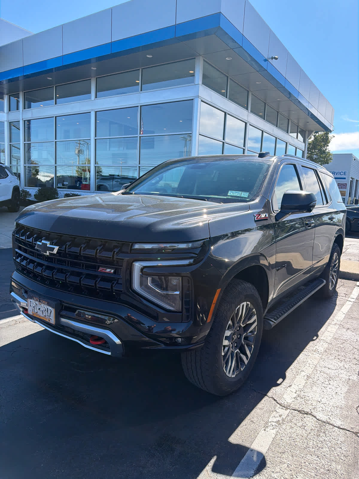 Black 2026 Chevrolet Tahoe SUV / Crossover Four-Wheel Drive Automatic