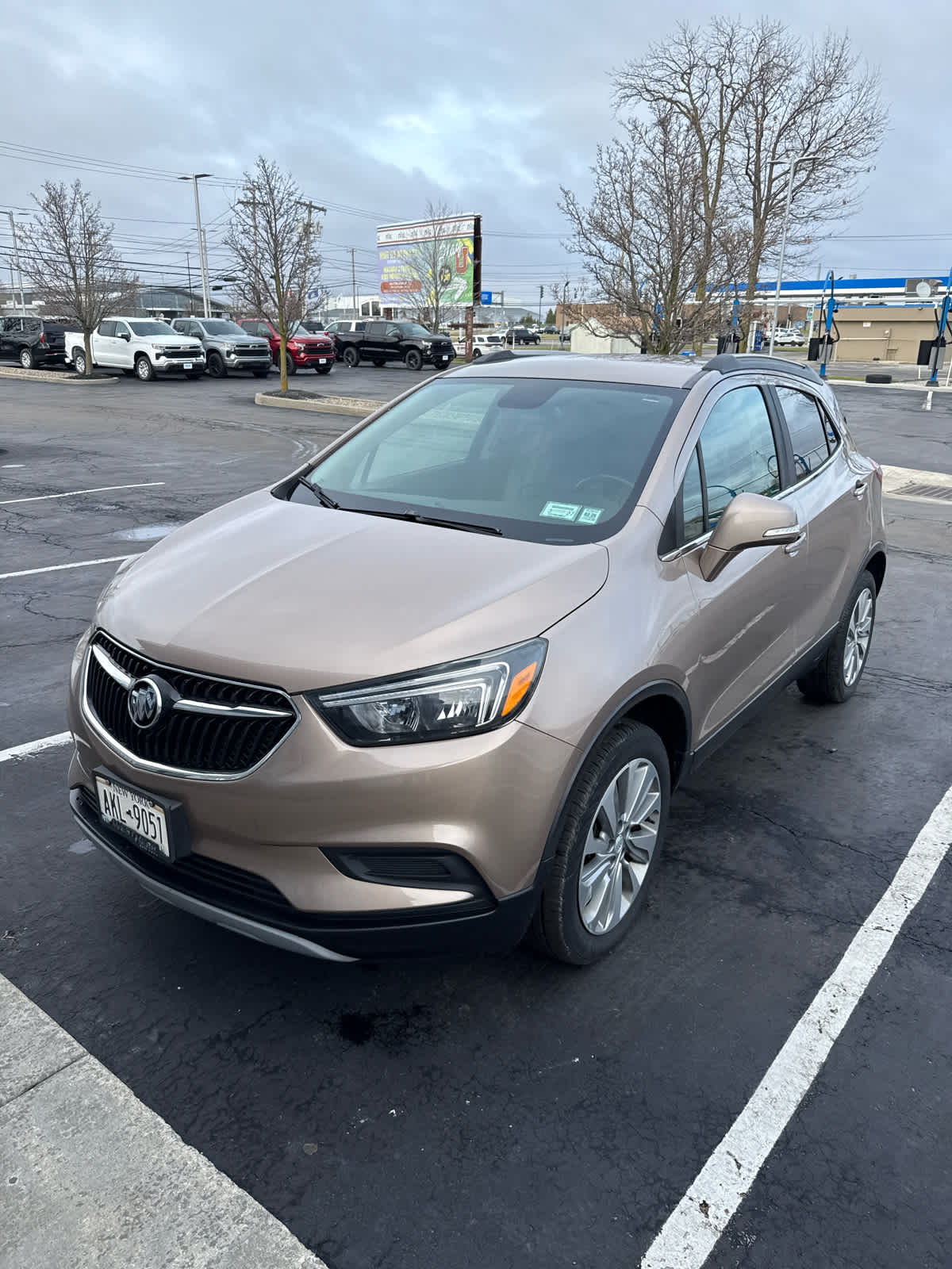 Coppertino Metallic 2018 Buick Encore Preferred AWD SUV / Crossover All-Wheel Drive 6-Speed Automatic