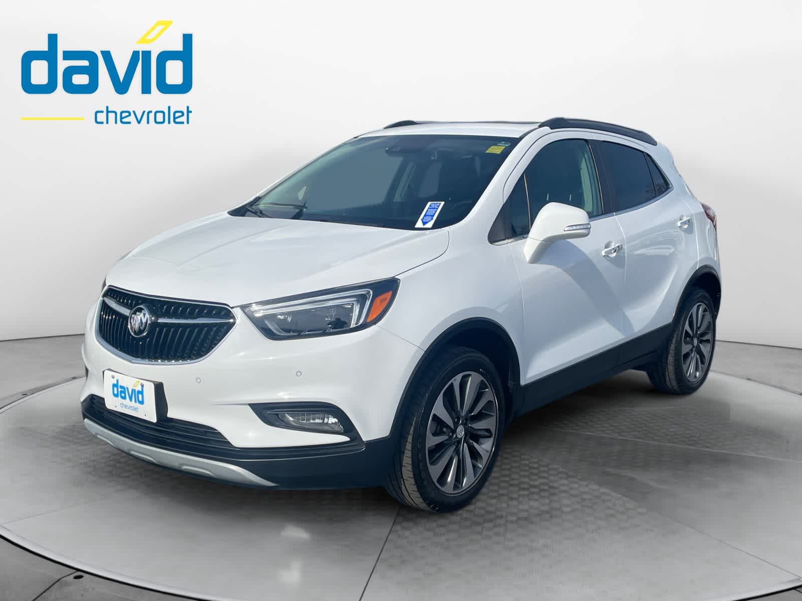 Summit White 2019 Buick Encore Essence AWD SUV / Crossover All-Wheel Drive 6-Speed Automatic