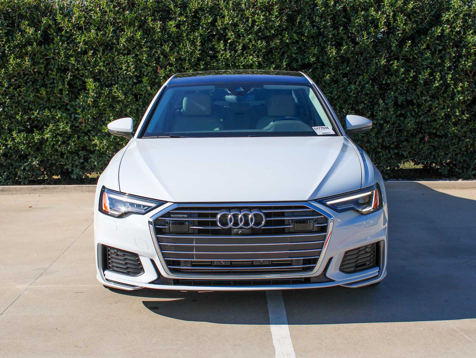 Certified Used 2023 GLACIER WHITE Audi Premium Plus image 2