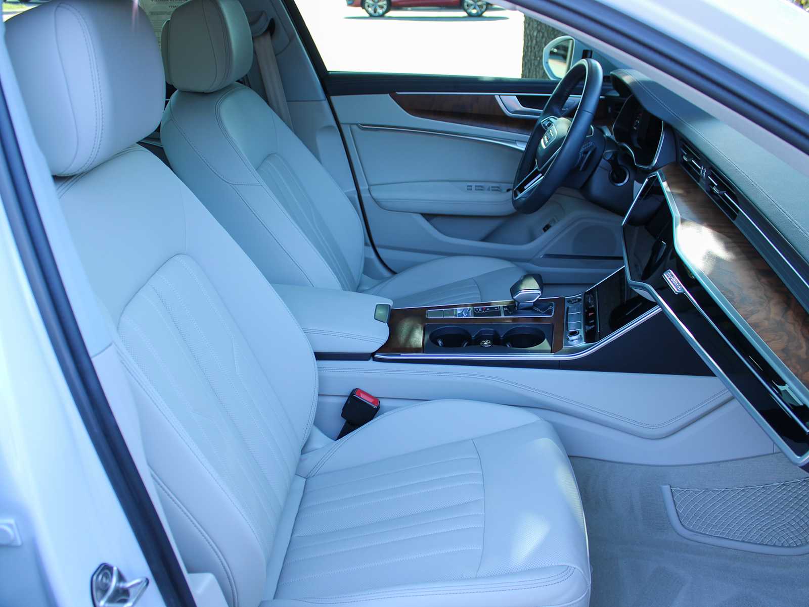 Certified Used 2023 GLACIER WHITE Audi Premium Plus image 16