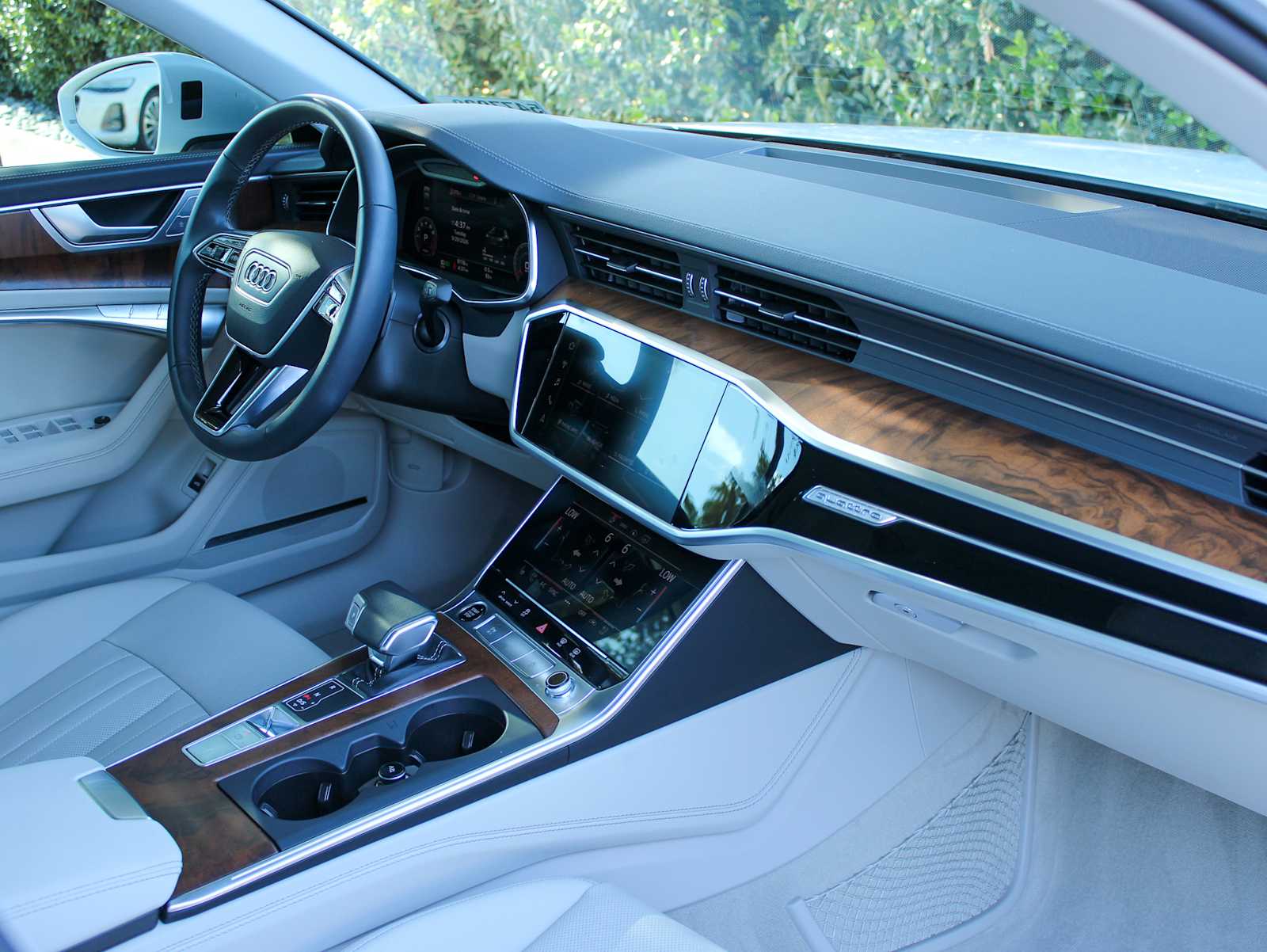 Certified Used 2023 GLACIER WHITE Audi Premium Plus image 15
