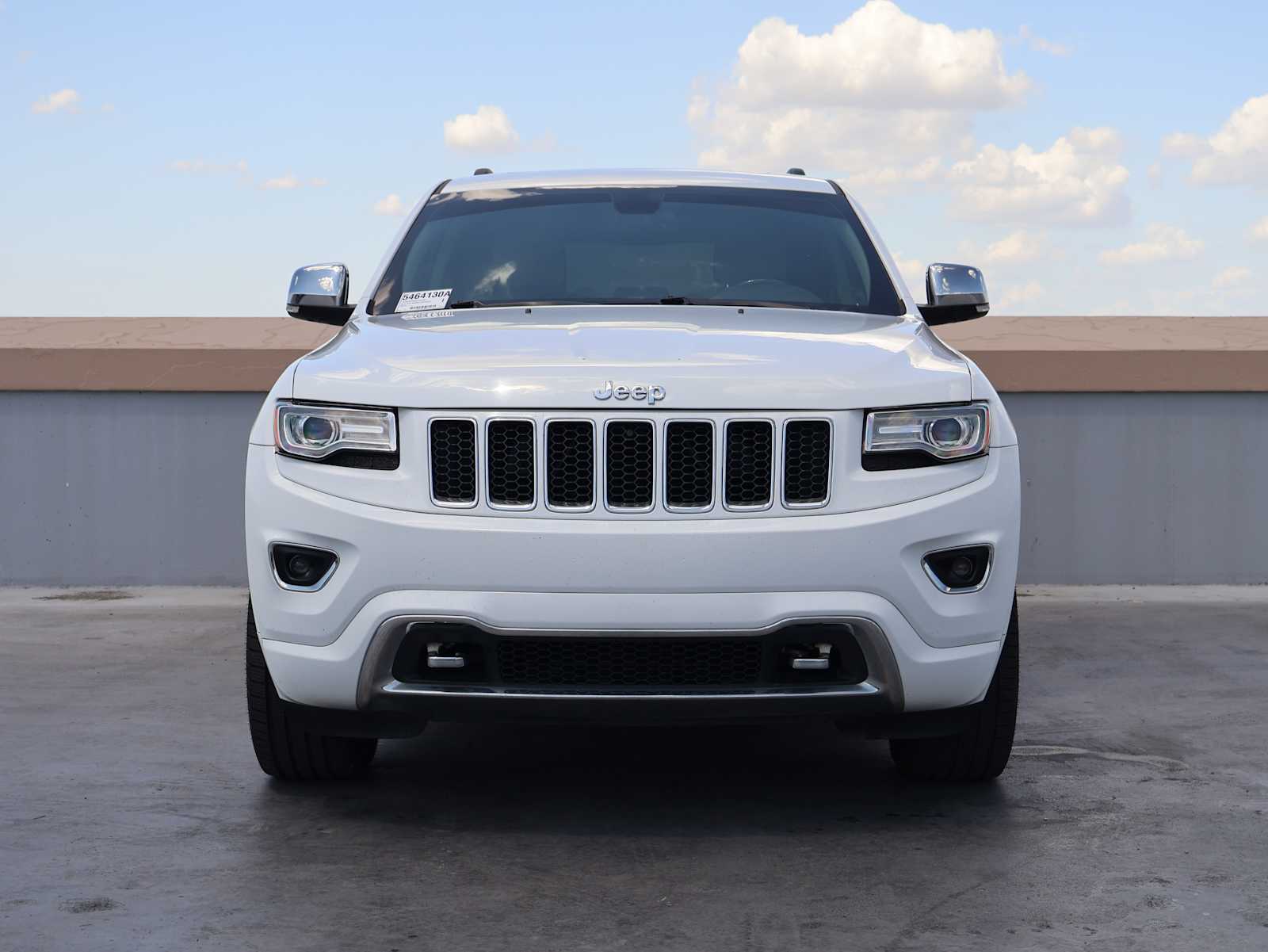 Used 2015 Bright White Clearcoat Jeep Overland image 2