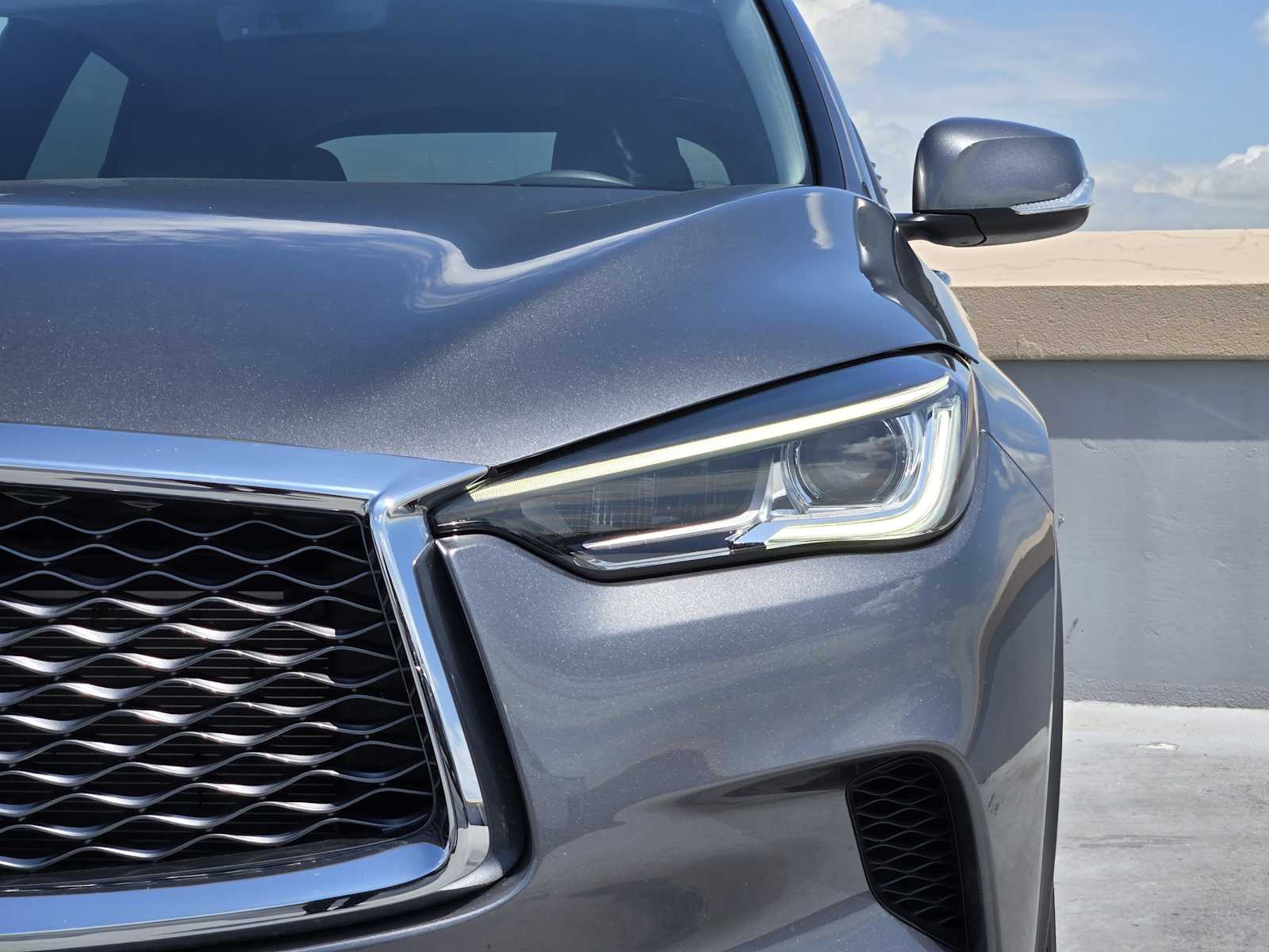 Certified Used 2023 Graphite Shadow INFINITI LUXE image 8