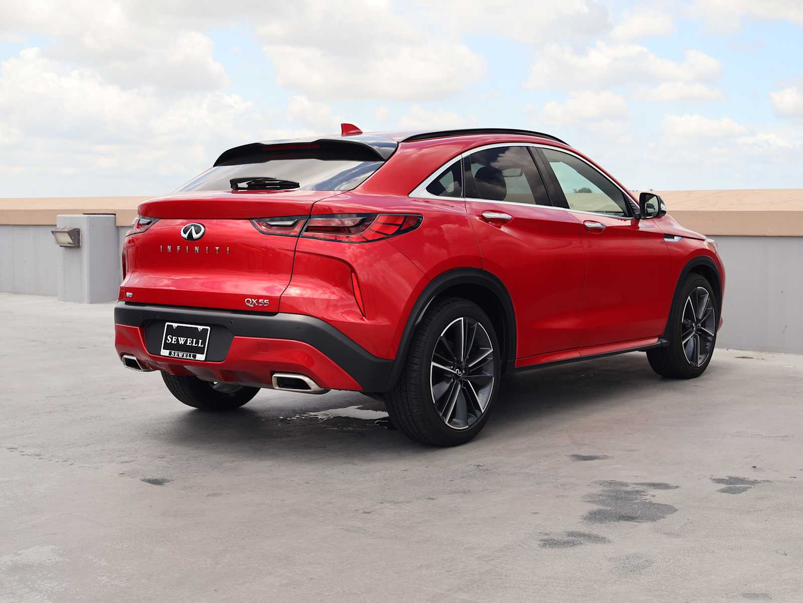 Certified Used 2025 Dynamic Sunstone Red INFINITI ESSENTIAL image 7