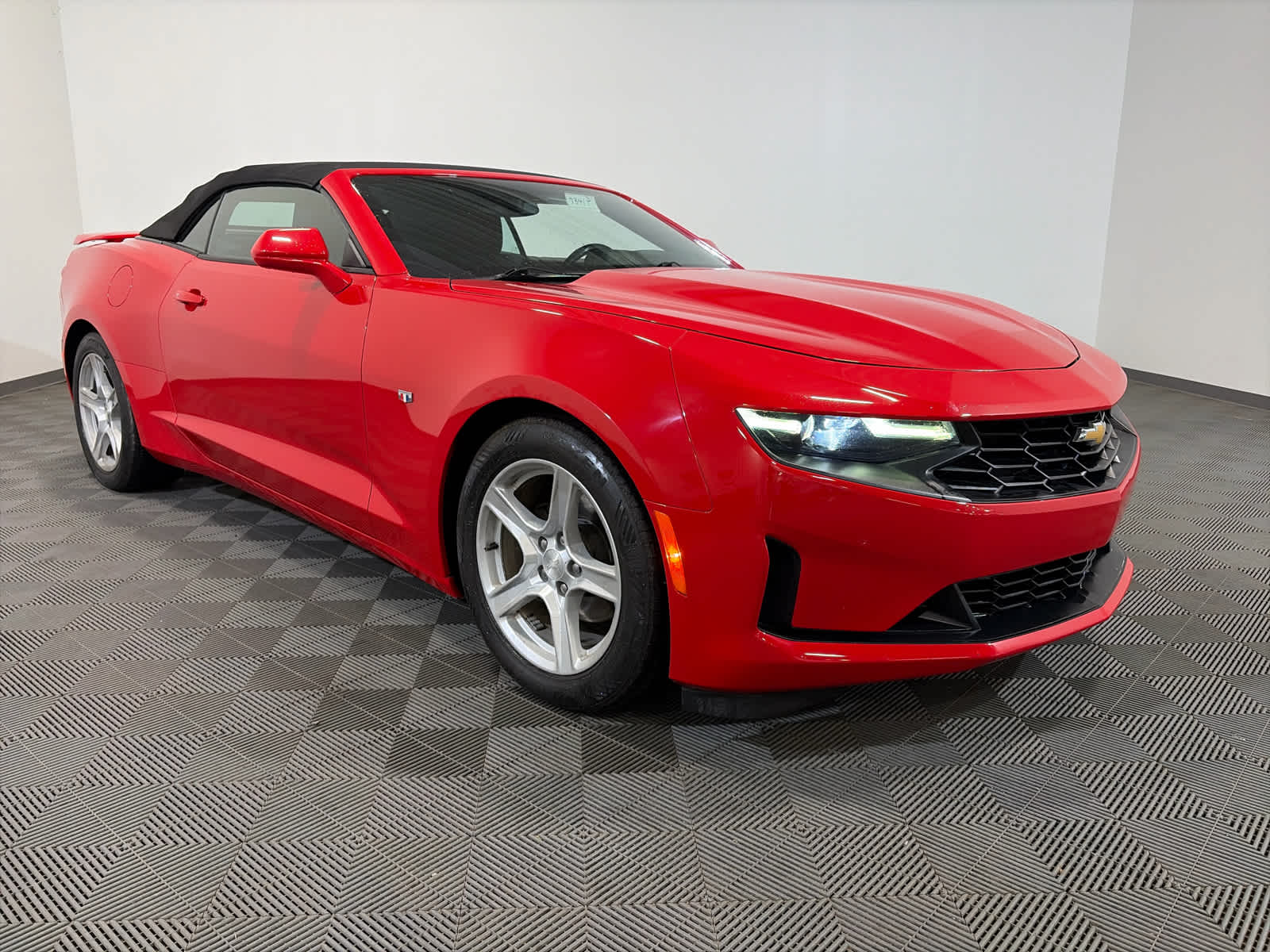 Red Hot 2020 Chevrolet Camaro Convertible Rear-Wheel Drive 8-Speed Automatic