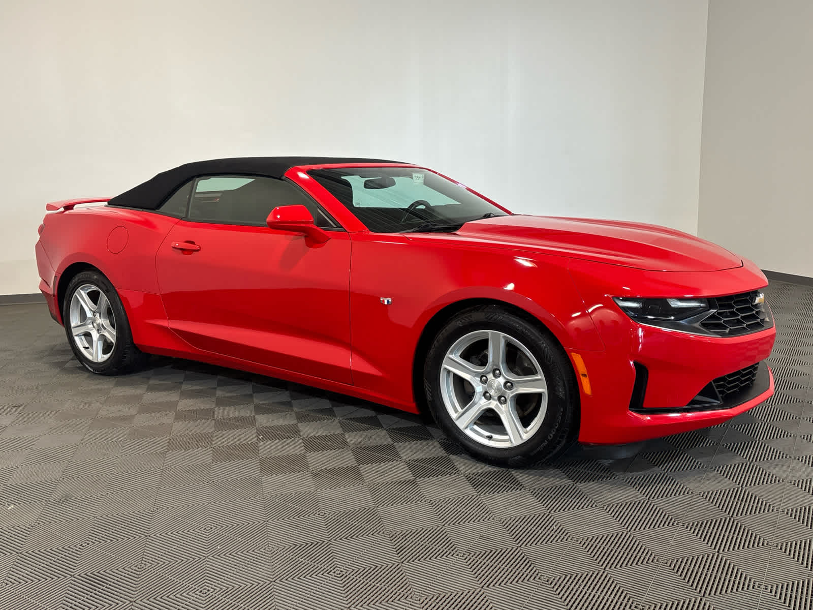 Red Hot 2020 Chevrolet Camaro Convertible Rear-Wheel Drive 8-Speed Automatic
