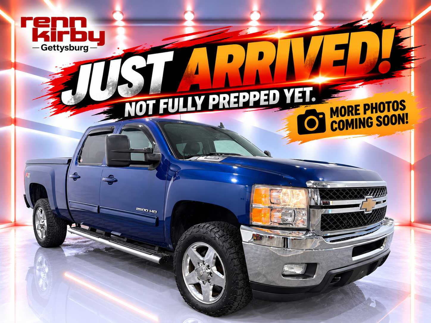 Blue Granite Metallic 2014 Chevrolet Silverado 2500HD Pickup Truck Four-Wheel Drive 6-Speed Automatic