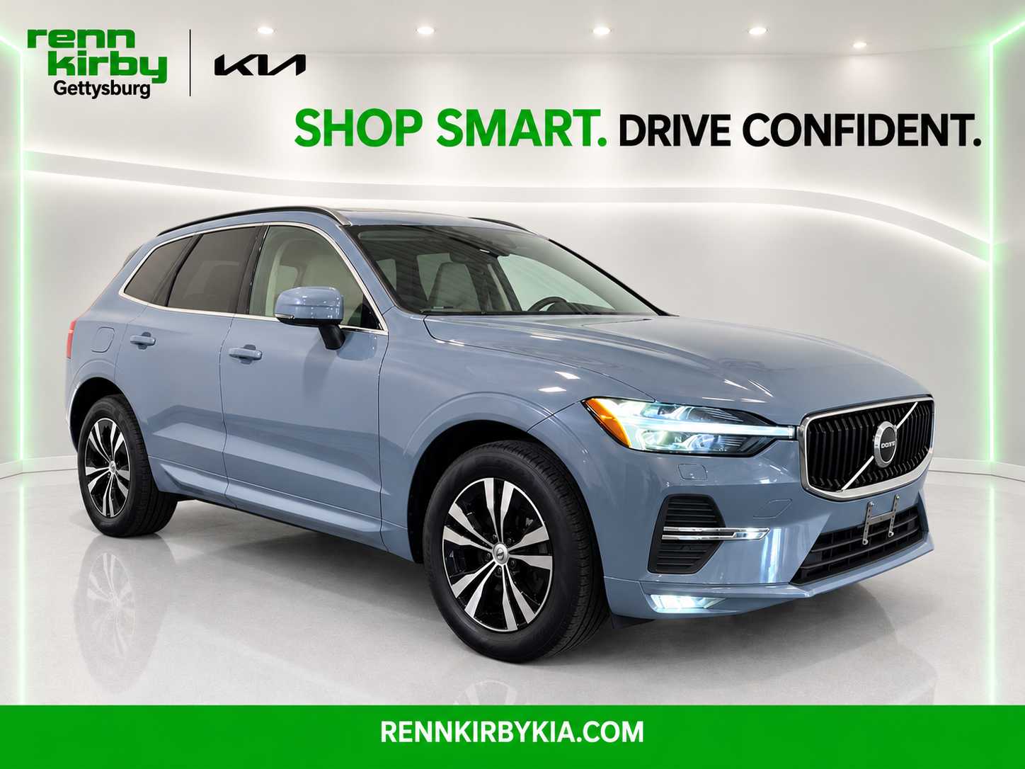 Gray (Thunder Grey Metallic) 2023 Volvo XC60 SUV / Crossover All-Wheel Drive 8-Speed Automatic