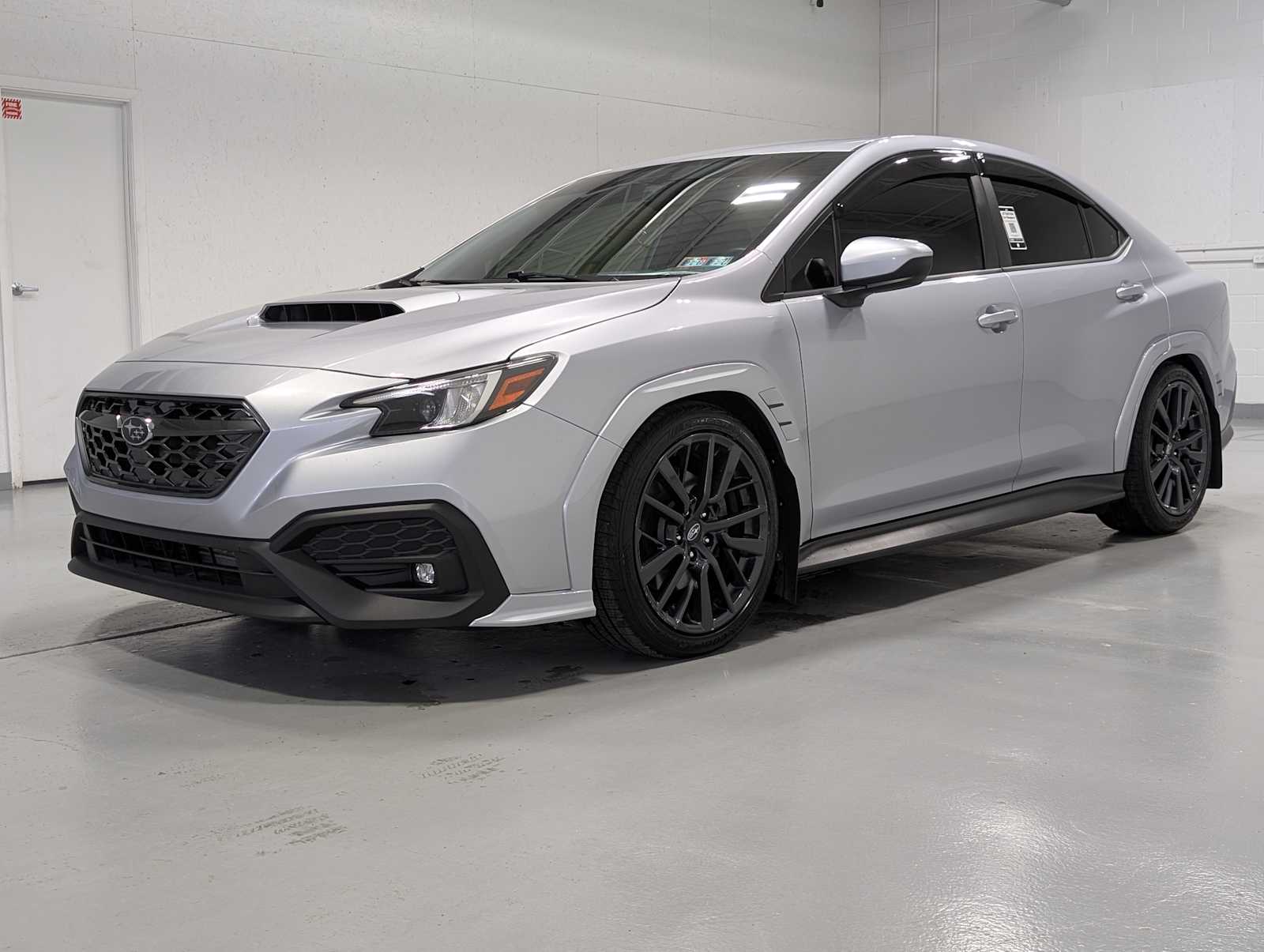 Ice Silver Metallic 2022 Subaru WRX Sedan All-Wheel Drive 6-Speed Manual