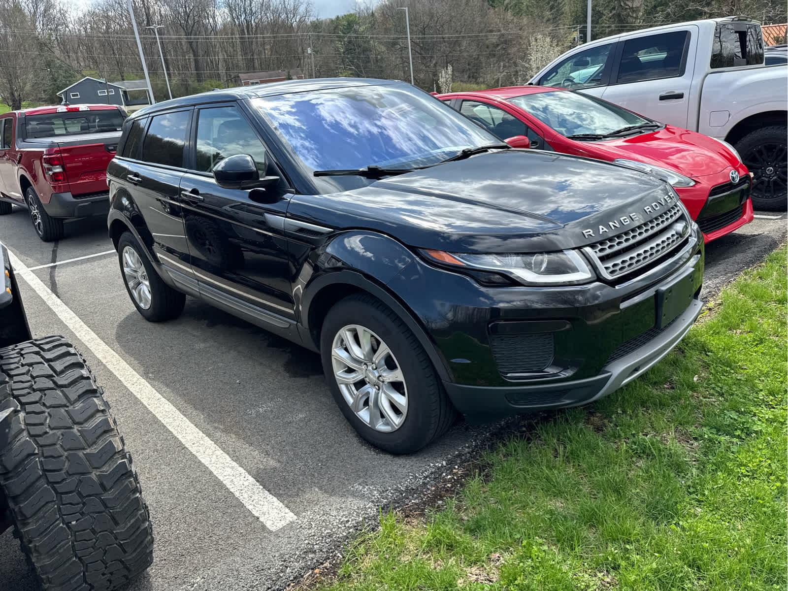 Narvik Black 2018 Land Rover Range Rover Evoque SE AWD SUV / Crossover All-Wheel Drive 8-Speed Automatic
