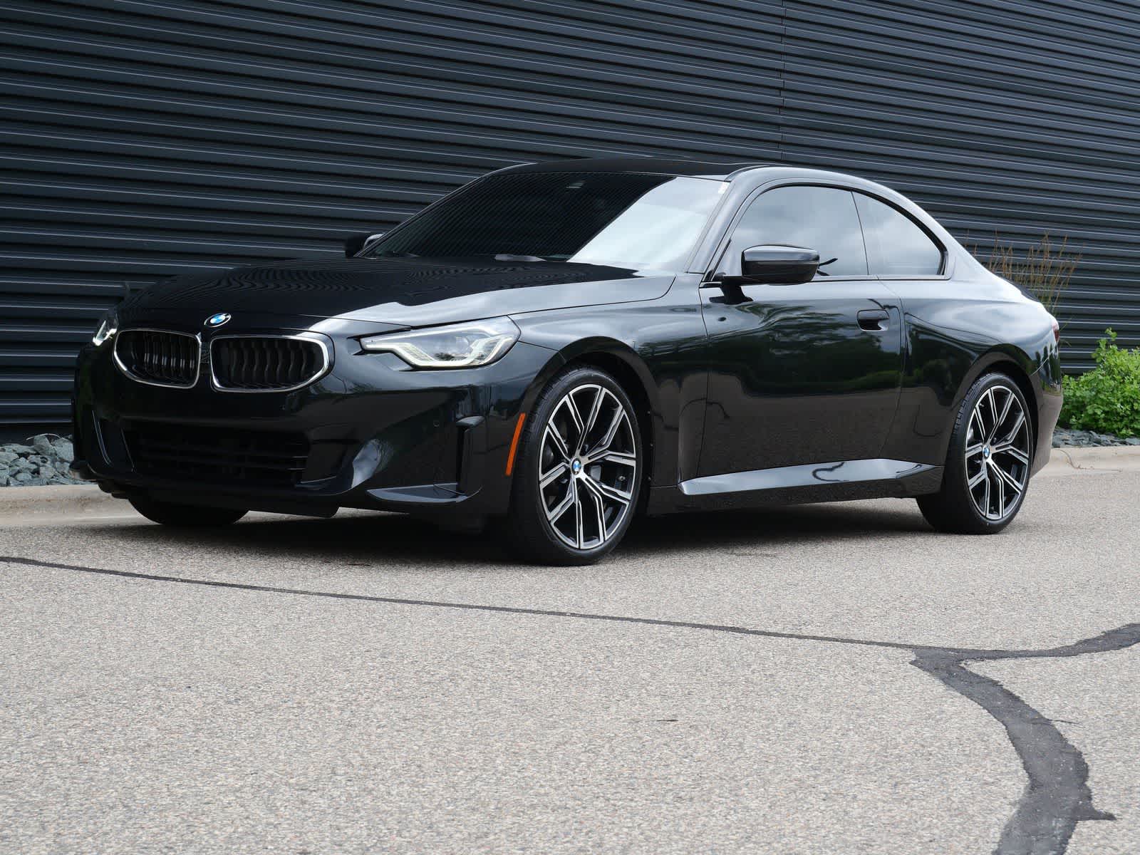 Black Sapphire Metallic 2023 BMW 2 Series Coupe Rear-Wheel Drive 8-Speed Automatic