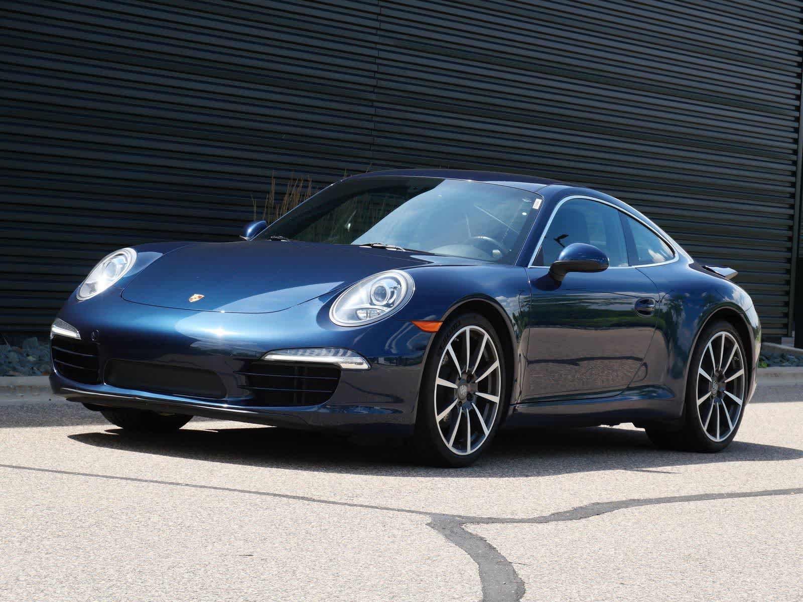 Blue 2014 Porsche 911 Coupe Rear-Wheel Drive Automatic