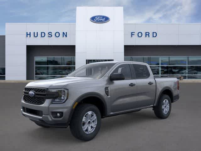 Carbonized Gray Metallic 2025 Ford Ranger XL SuperCrew 4WD Pickup Truck Four-Wheel Drive Automatic