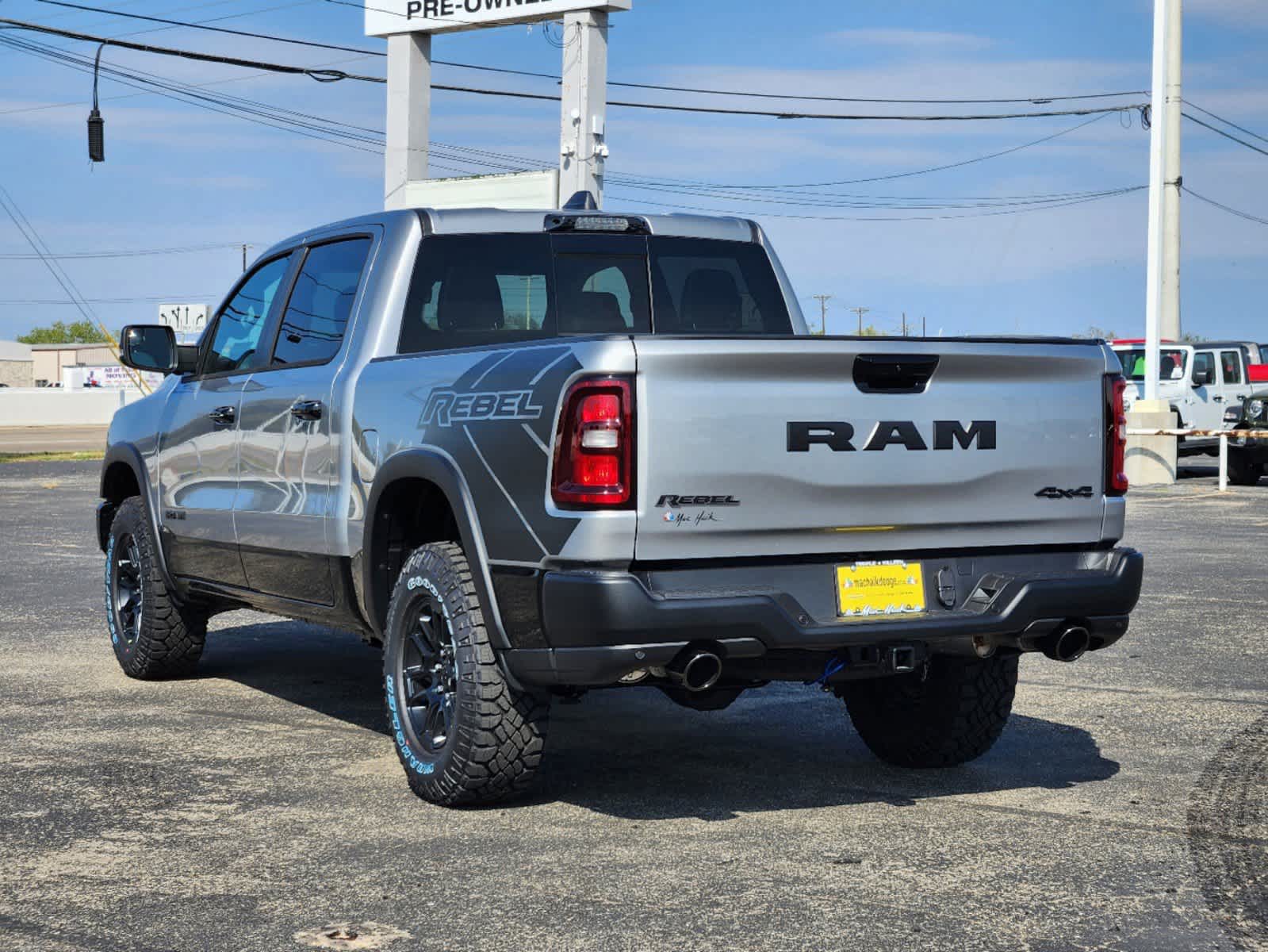 2025 Ram 1500 Rebel 4x4 Crew Cab 57 Box 4