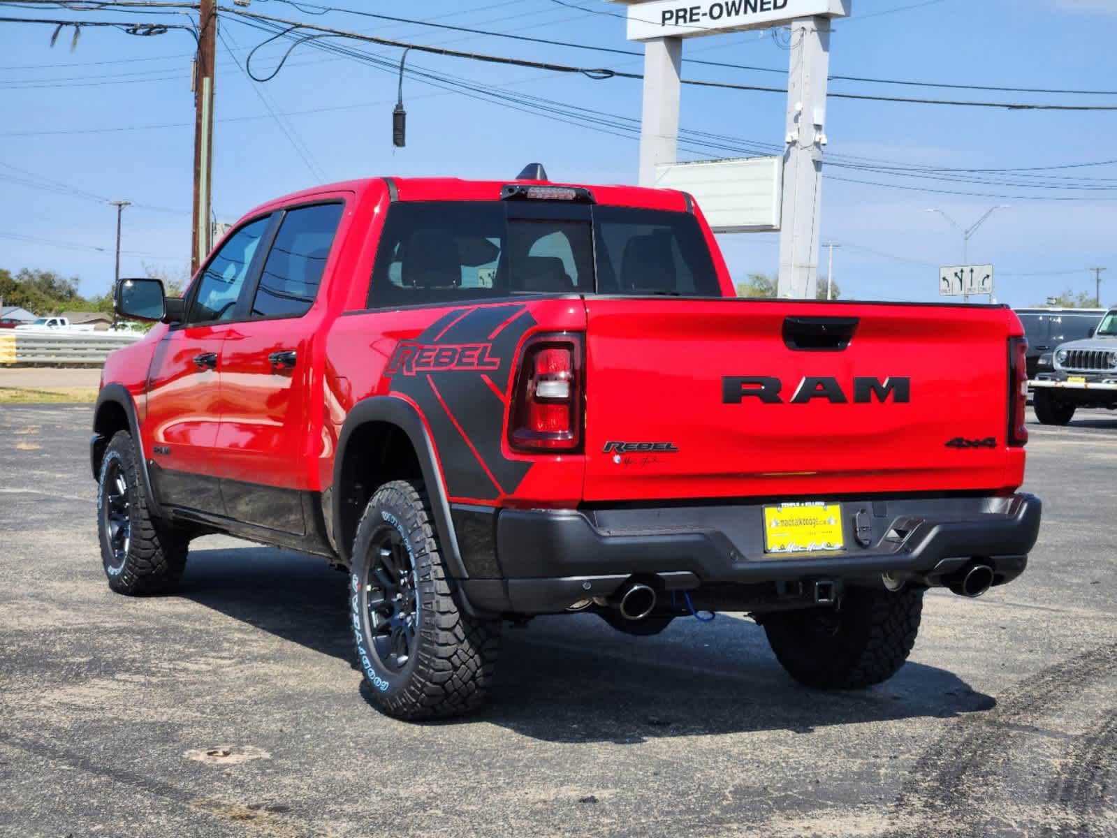 2025 Ram 1500 Rebel 4x4 Crew Cab 57 Box 4