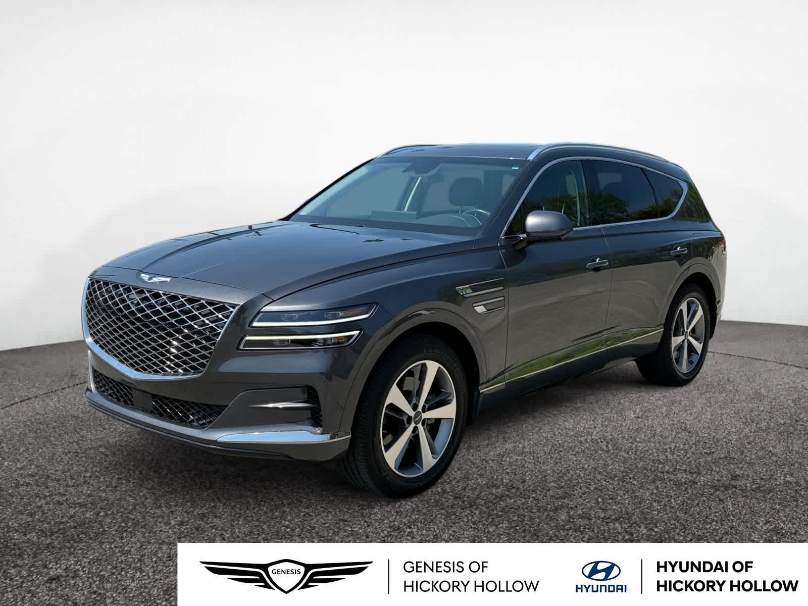 Himalayan Gray 2021 Genesis GV80 2.5T RWD SUV / Crossover Rear-Wheel Drive 8-Speed Automatic